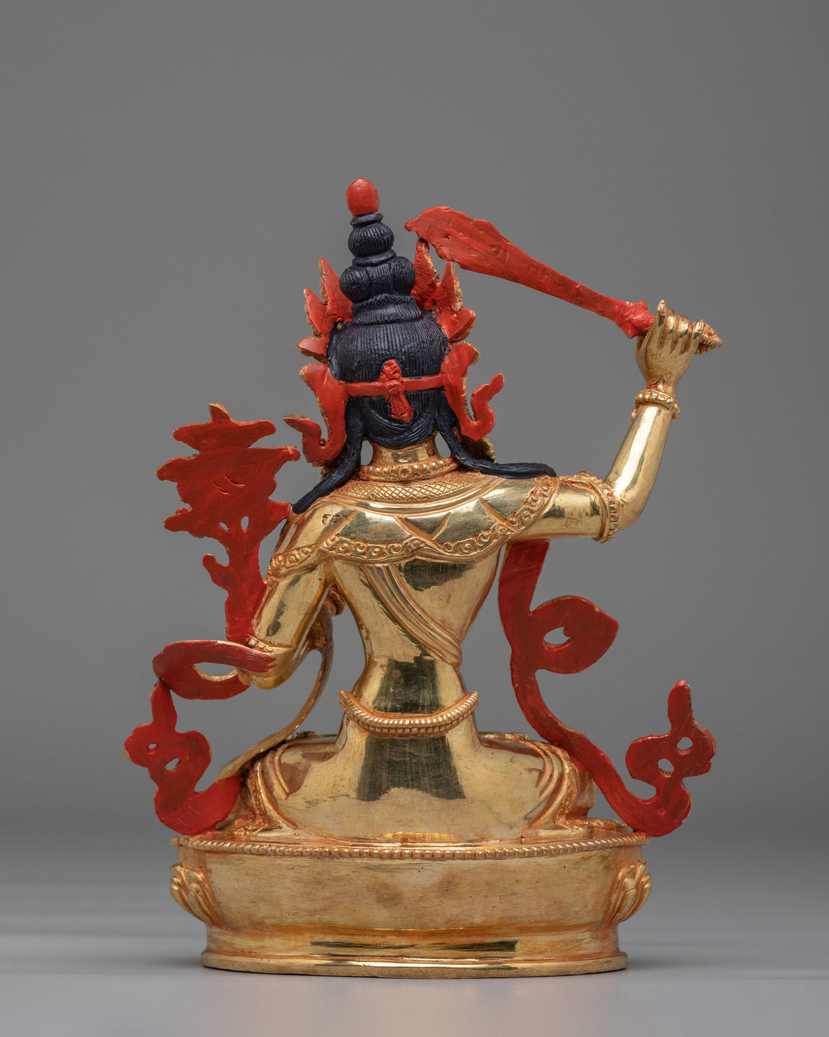 Sacred Wisdom Manjushri Statue | Tibetan Buddhist Deity