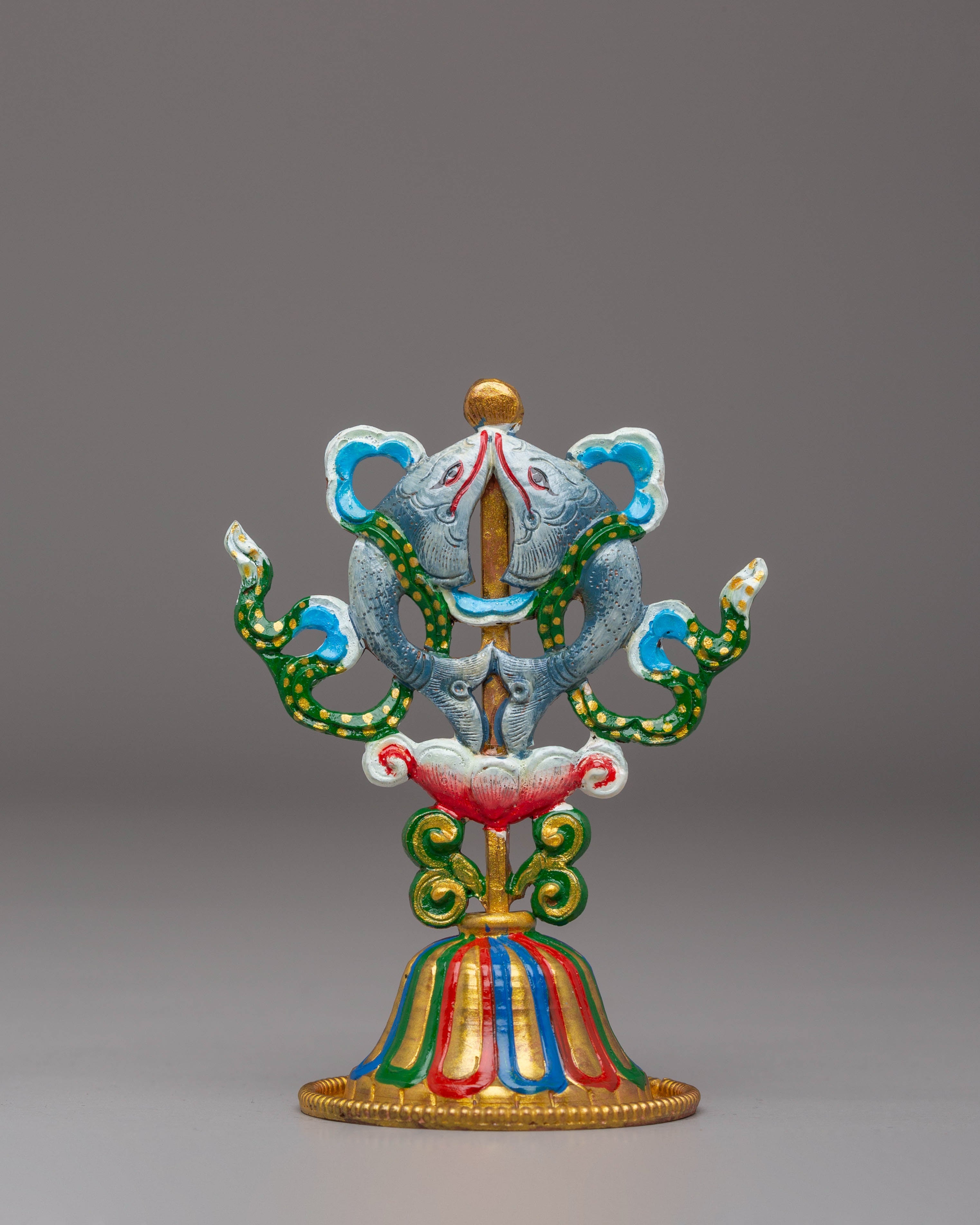 Handcrafted Eight Auspicious Symbols | Tibetan Buddhist Art