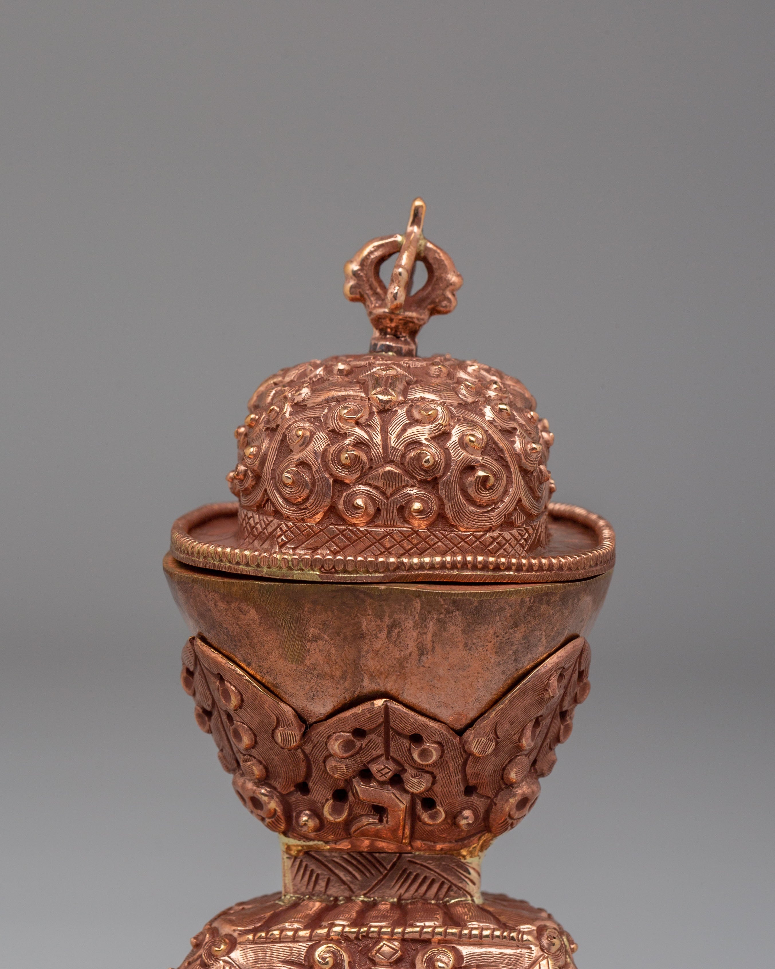 Traditional Skull Cup Set | Ritual Tool for Tantric Practices