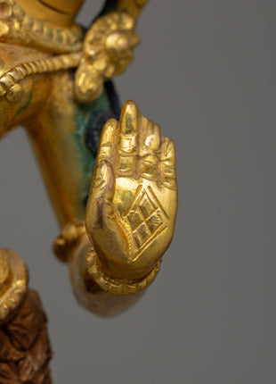 Standing Maya Devi Statue | Buddhist Art for Serenity and Devotion