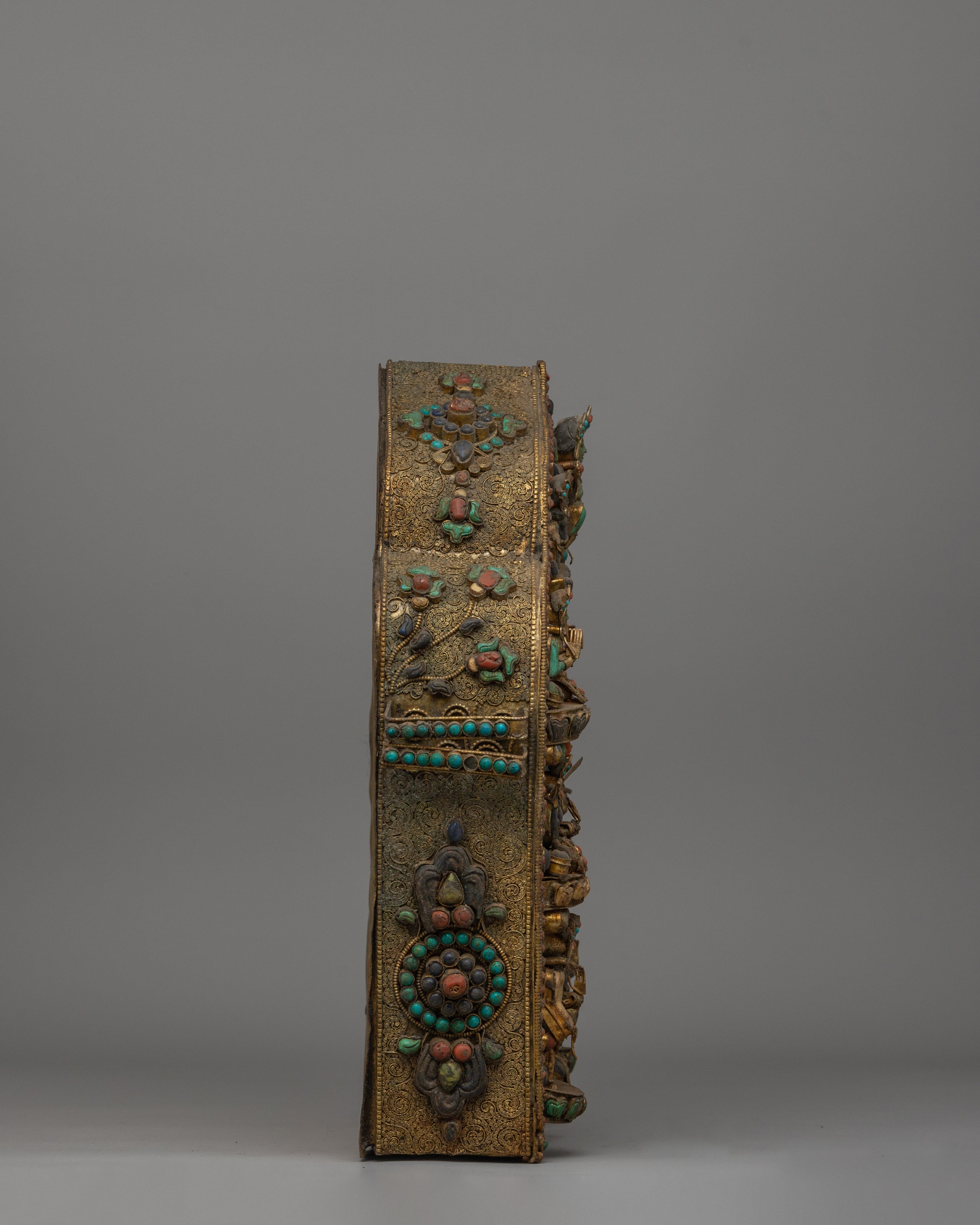 Green Tara Ghau Box | Spiritual Prayer Amulet