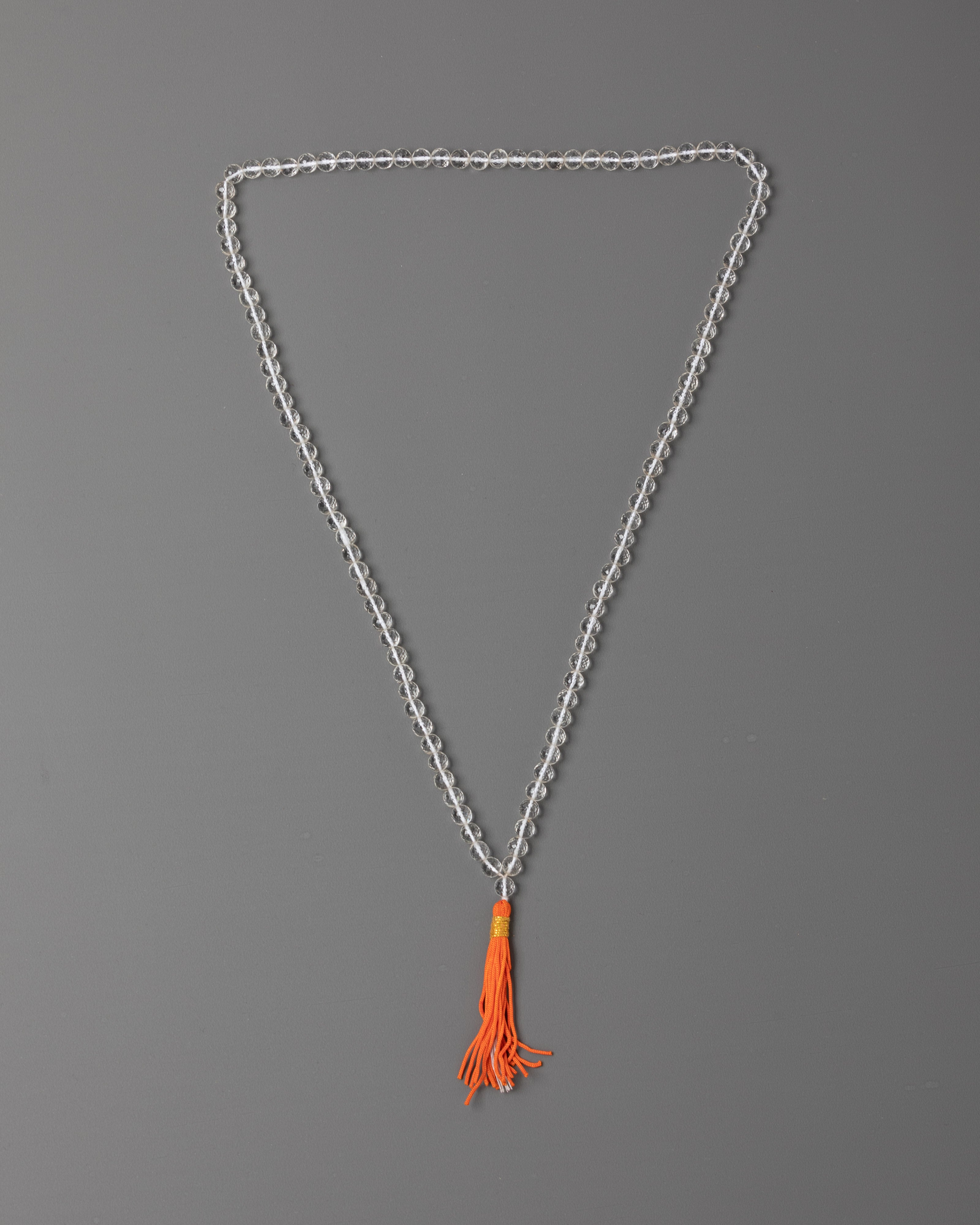 Himalayan Crystal Mala Beads for Meditation