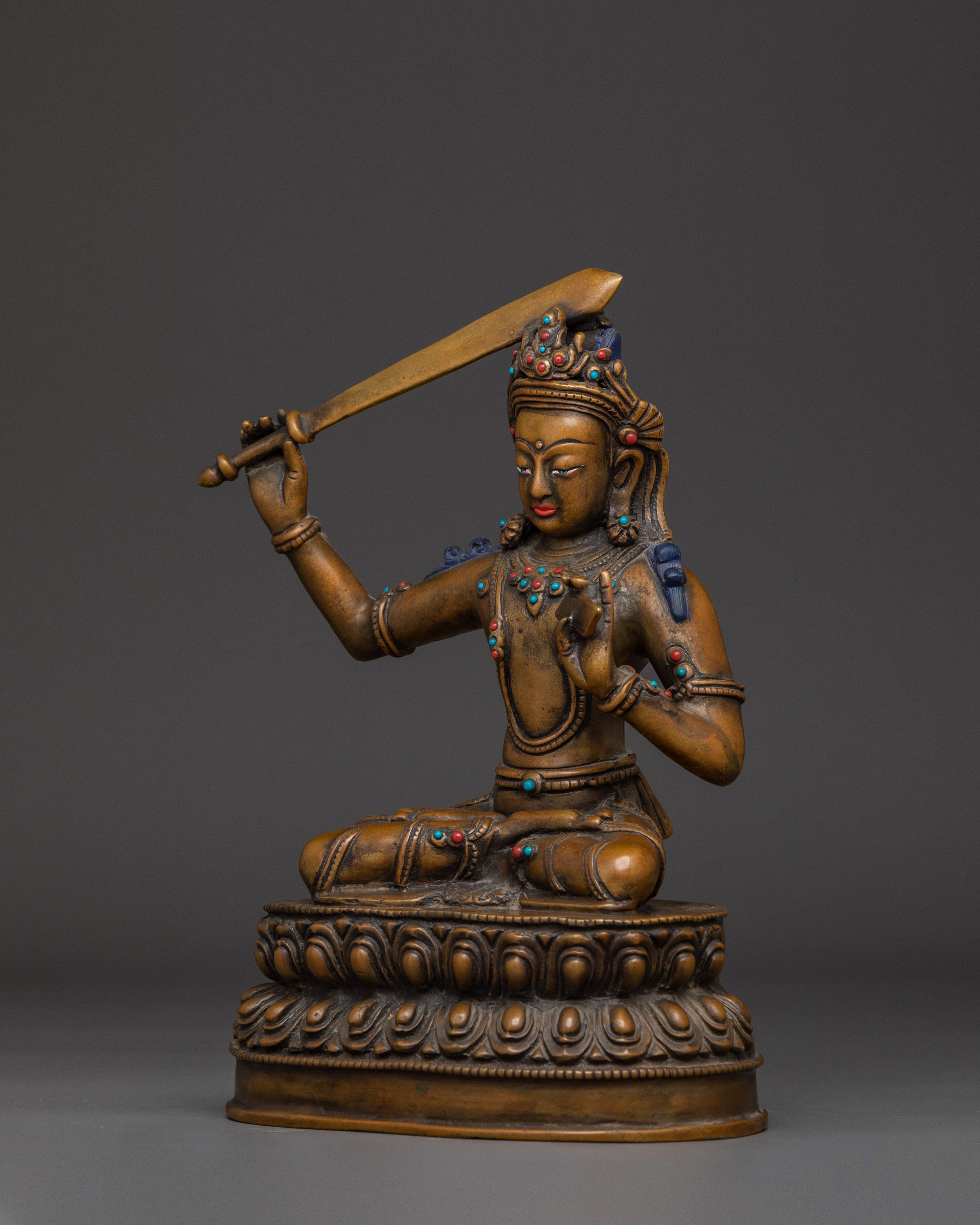 Wisdom Embodiment Manjushri | Divine Bodhisattva of Knowledge