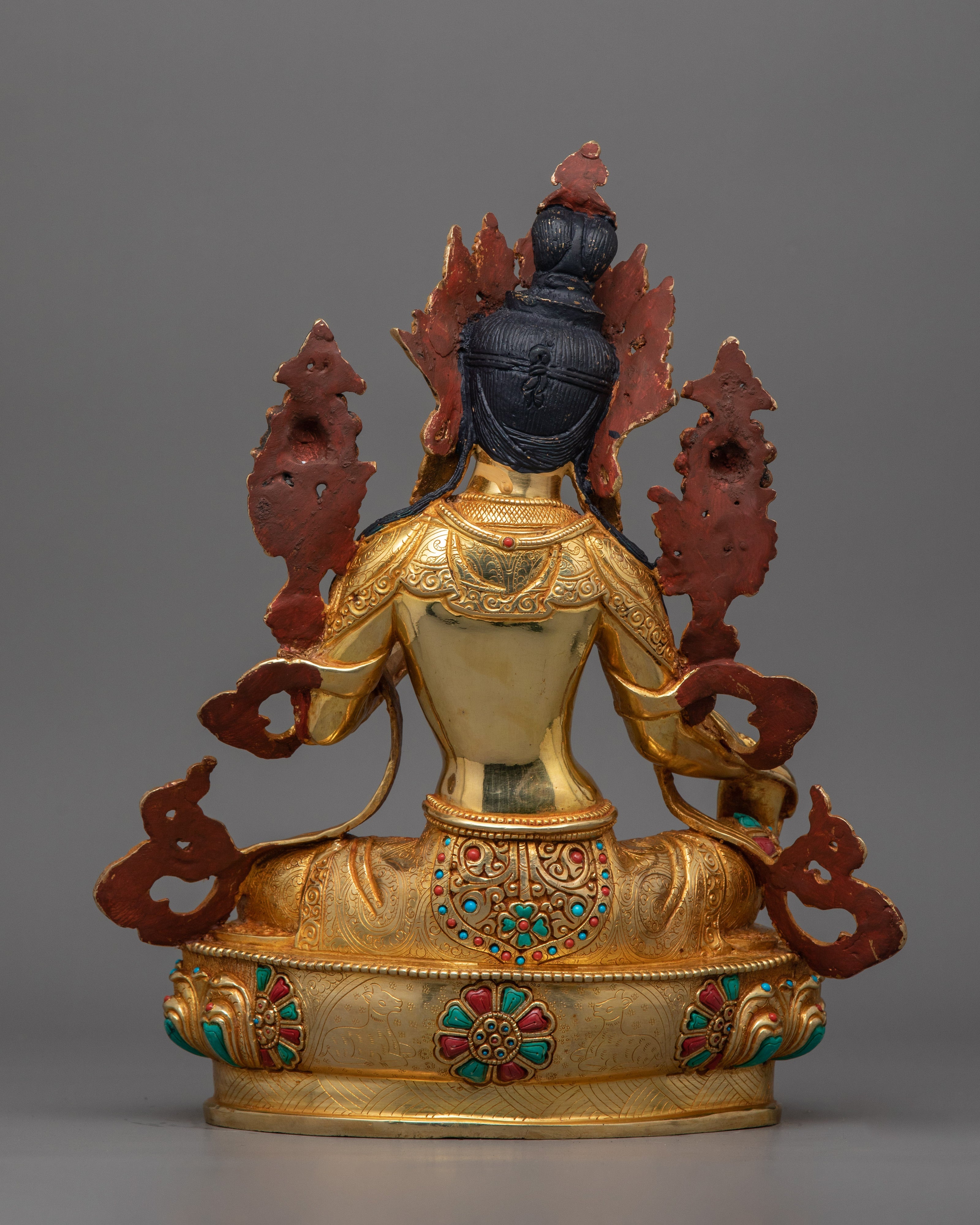 Himalayan Buddhist Shyamatara Statue | A Symbol of Wisdom, Action, and Serenity