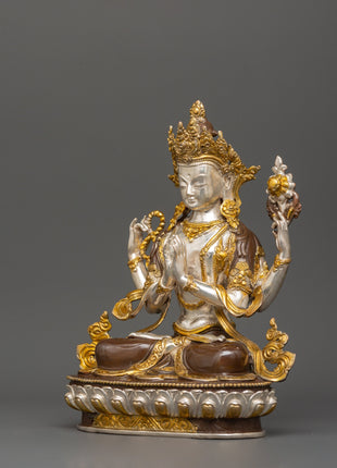 Chenrezig Sculpture | Embodiment of Compassion