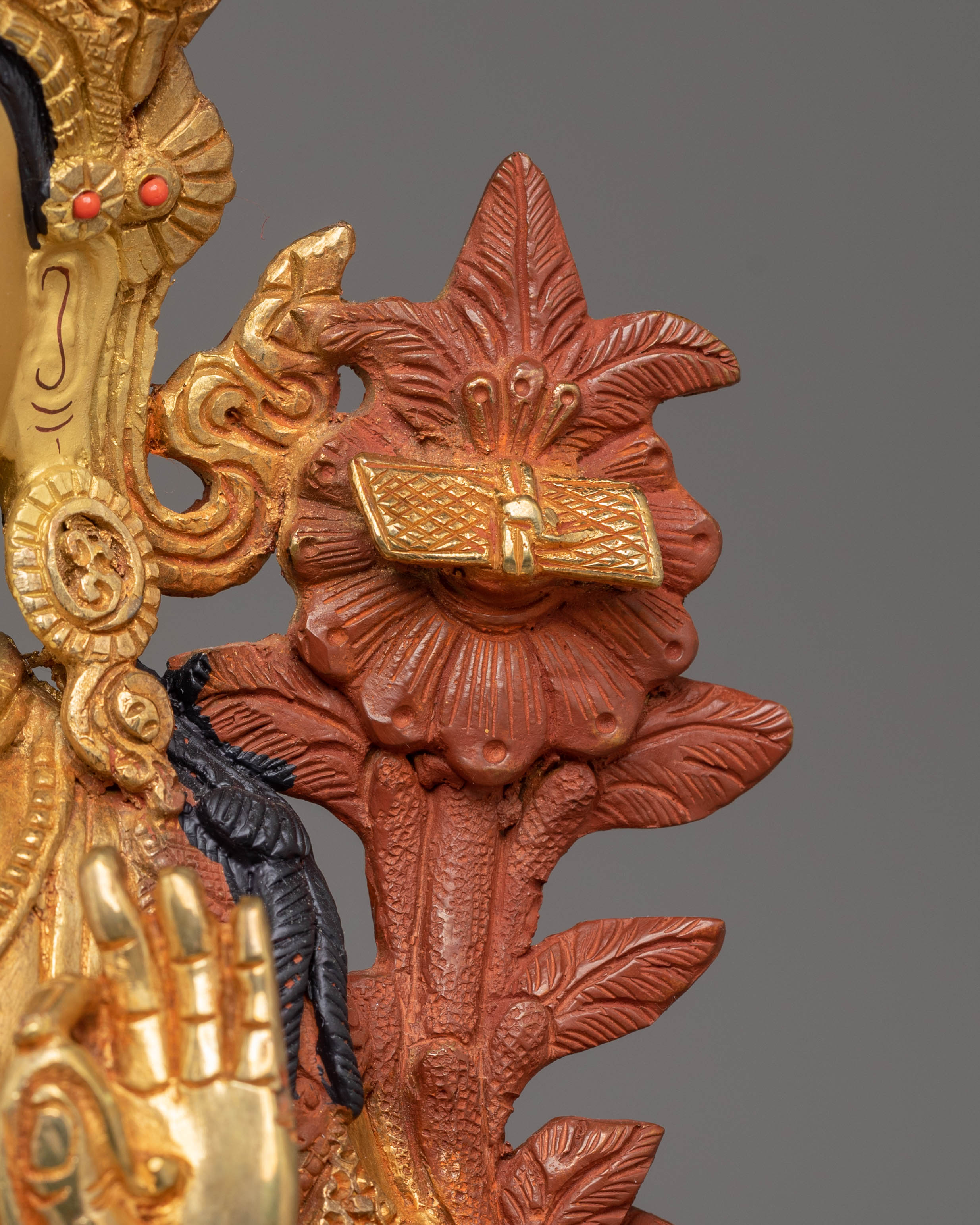 Handmade Bodhisattva Manjushri Statue | Bodhisattva Wisdom Deity