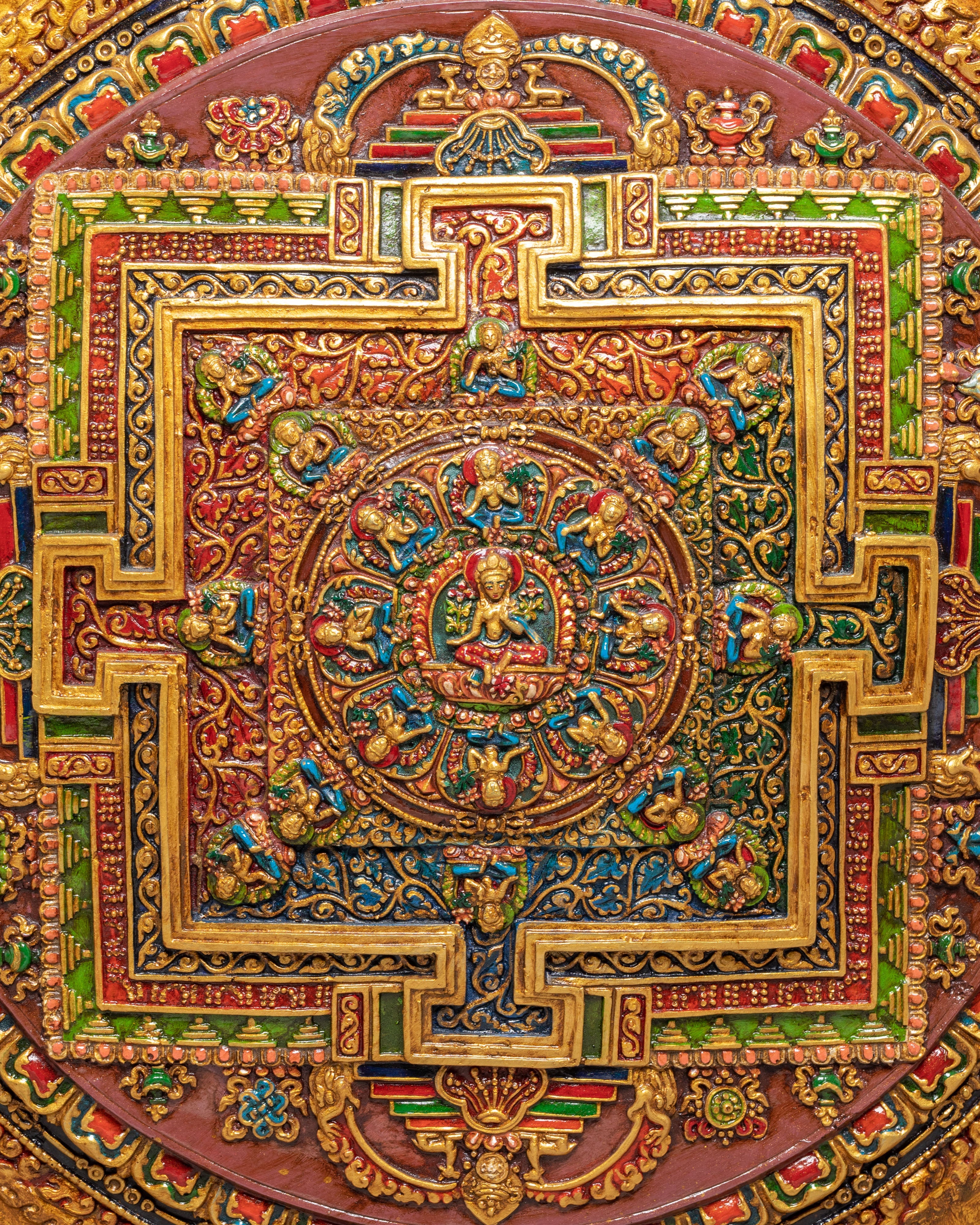 Compassionate Shyama Tara Wall Hanging | Swift Protector and Rescuer