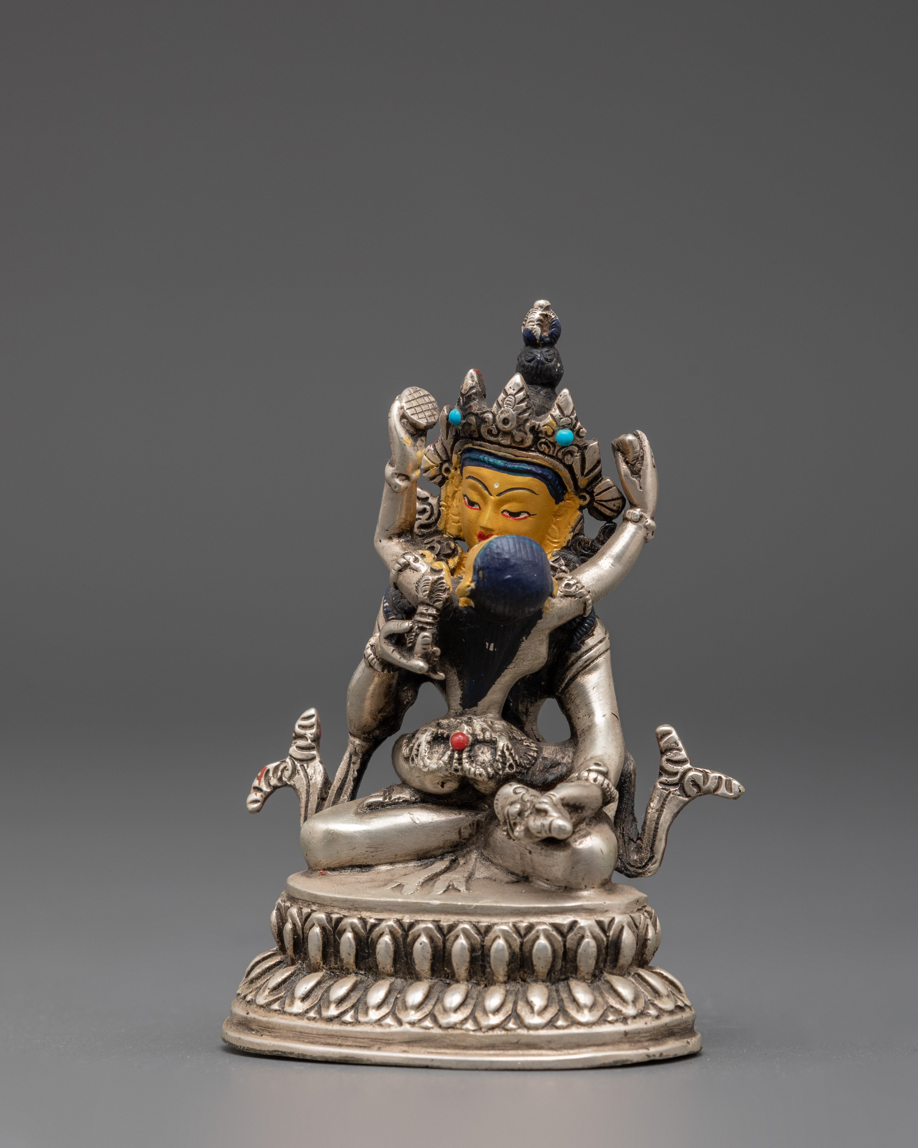Sacred Vajrasattva with Consort | The Divine Union of Wisdom