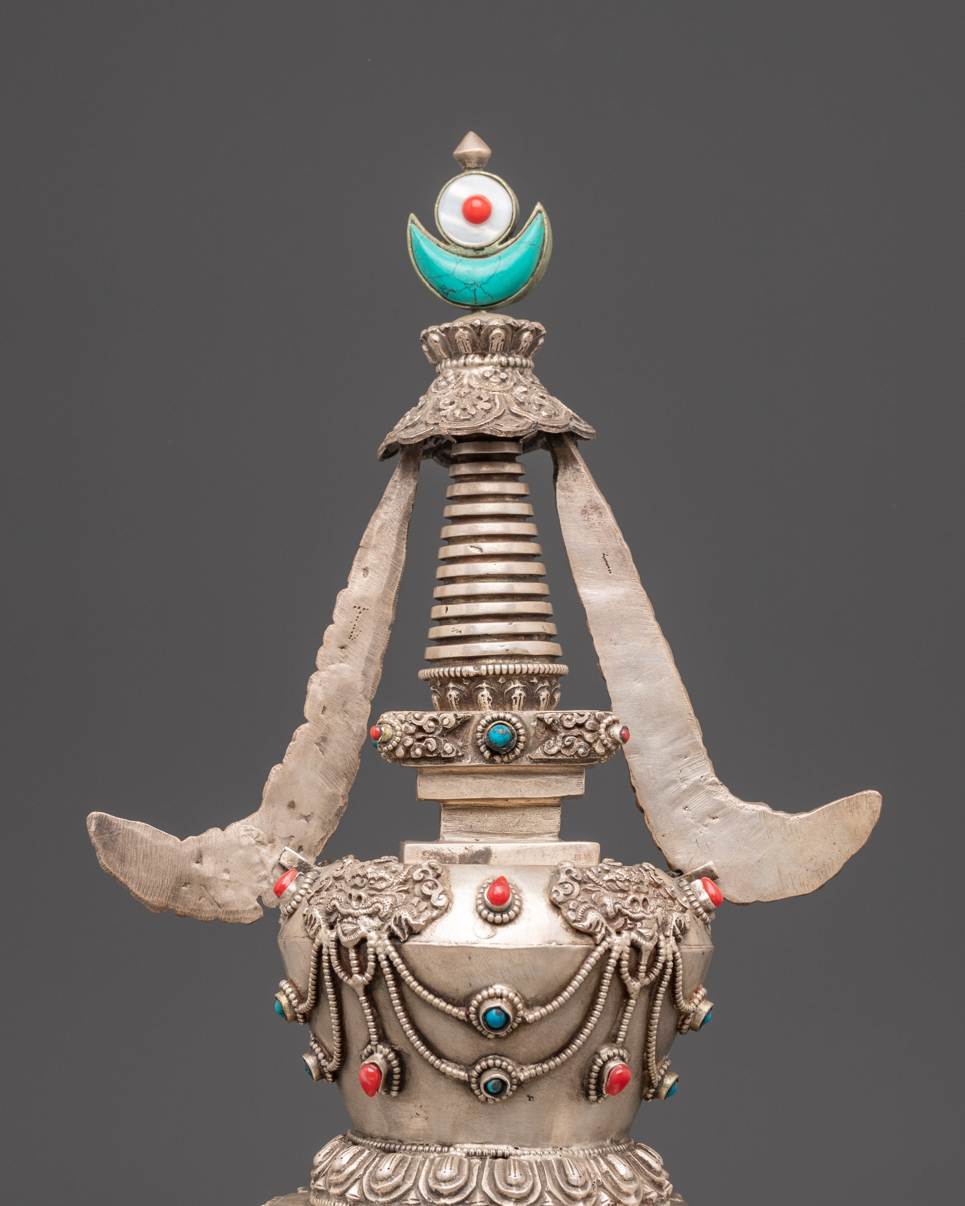 Handmade Stupa for Buddhist Ritual | Symbol of Enlightenment