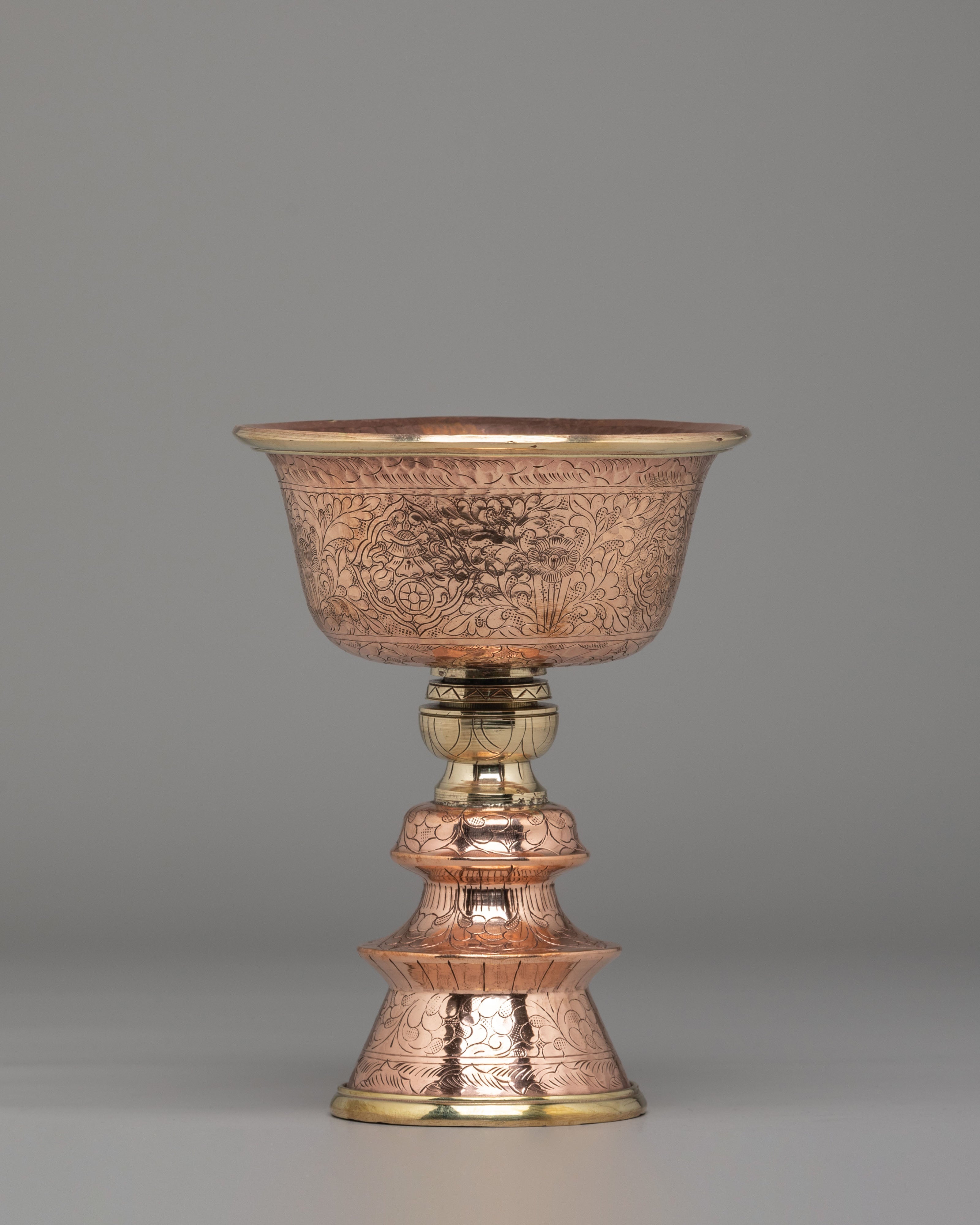 Buddhist Butter Lamp for Ritual | Offering Light to Deities