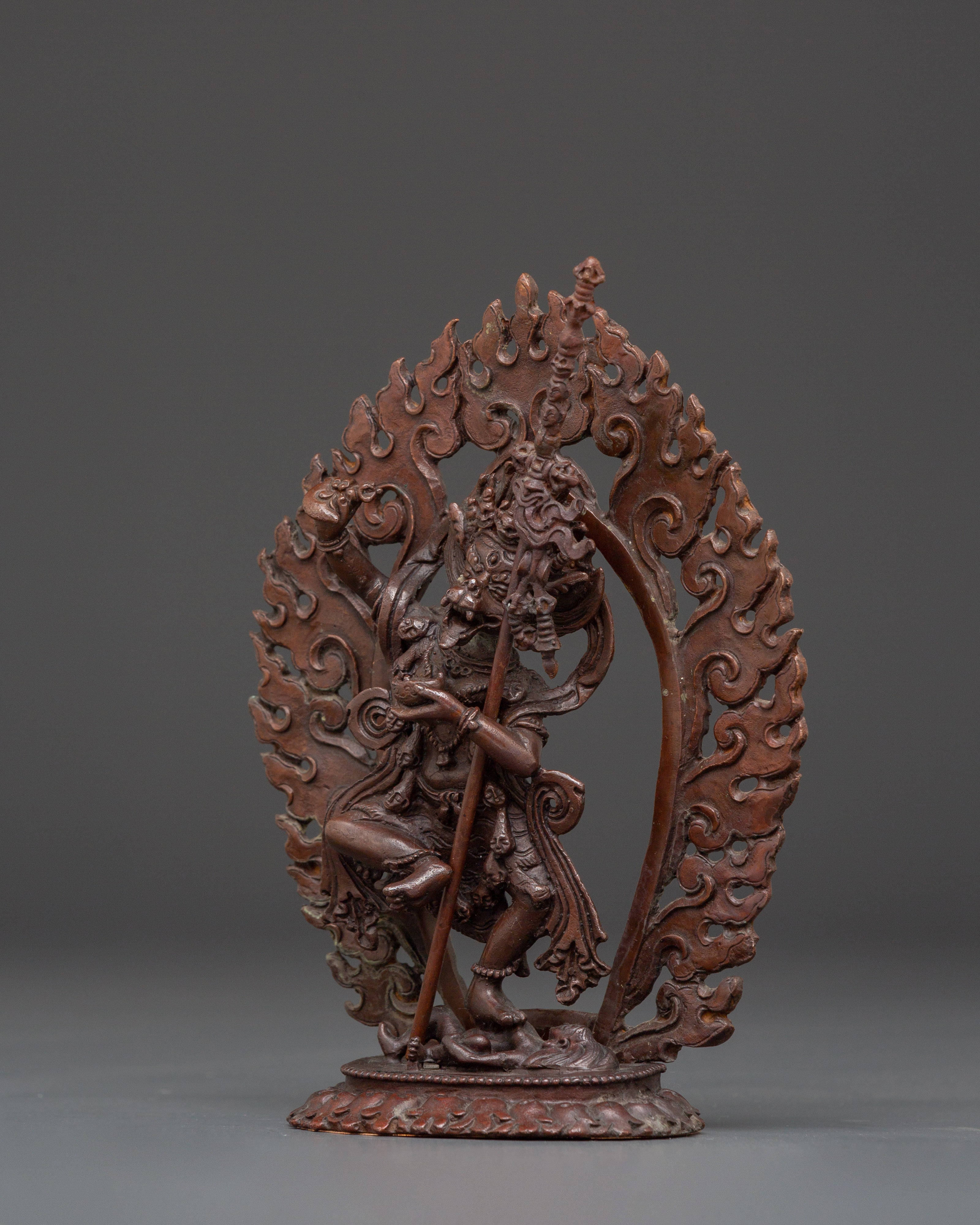 Simhamukha Dakini Statue | Wrathfull Female Deity