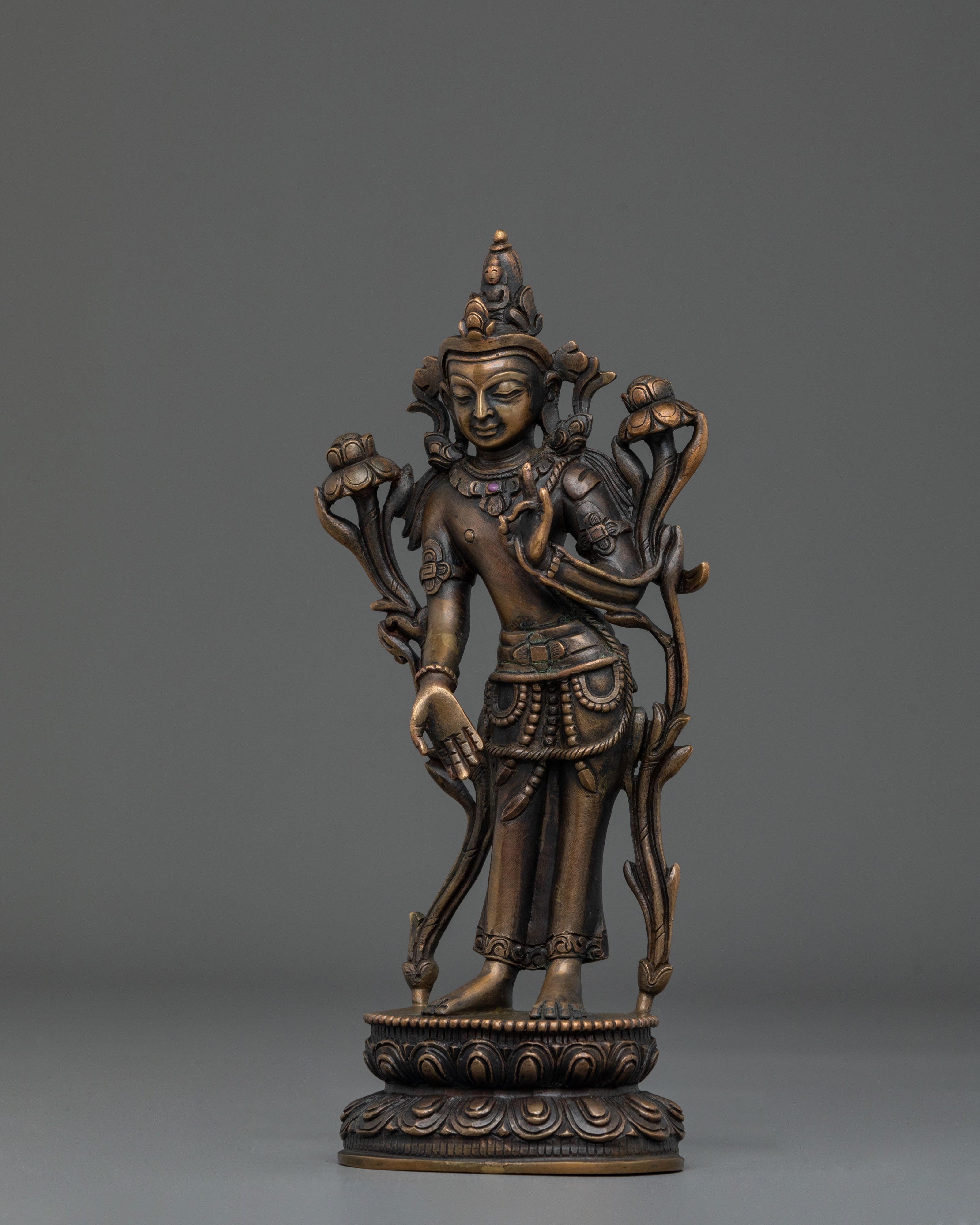 Traditional Padmapani Statue | Symbol of Compassion and Enlightenment