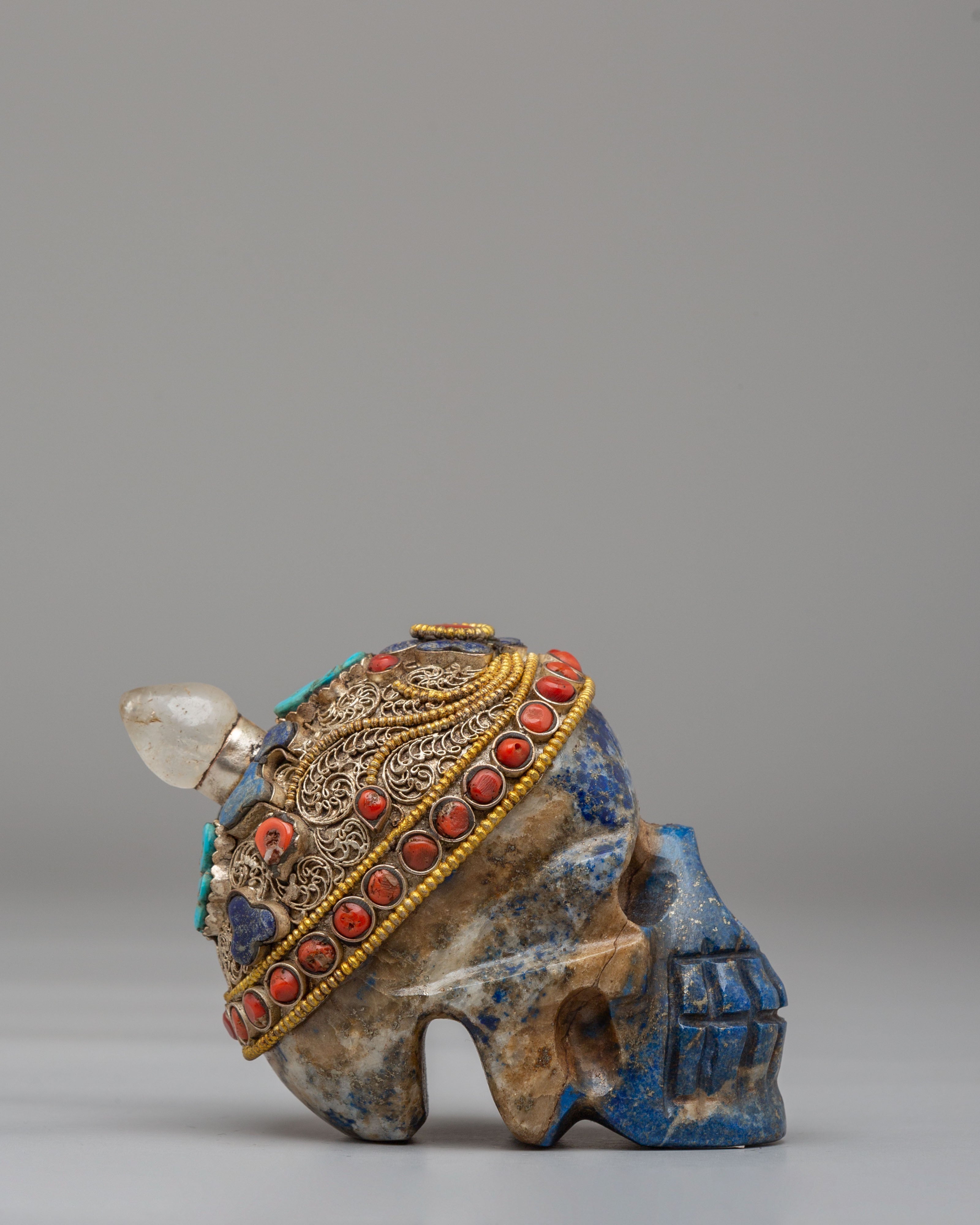 Decorative Skull Head | Traditional Home Decor