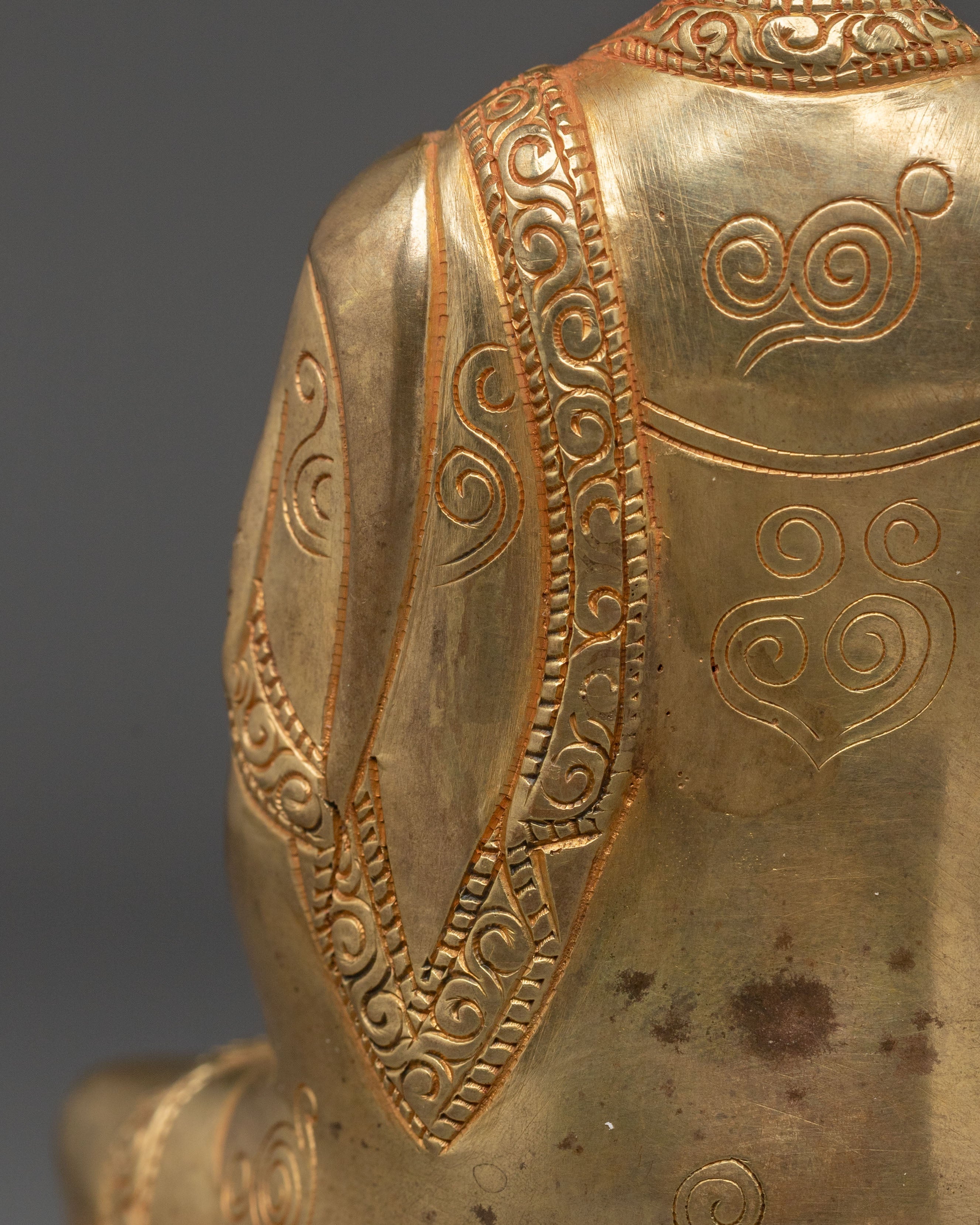 Traditional Handmade Shakyamuni Buddha Sculpture | Spiritual Home Decor