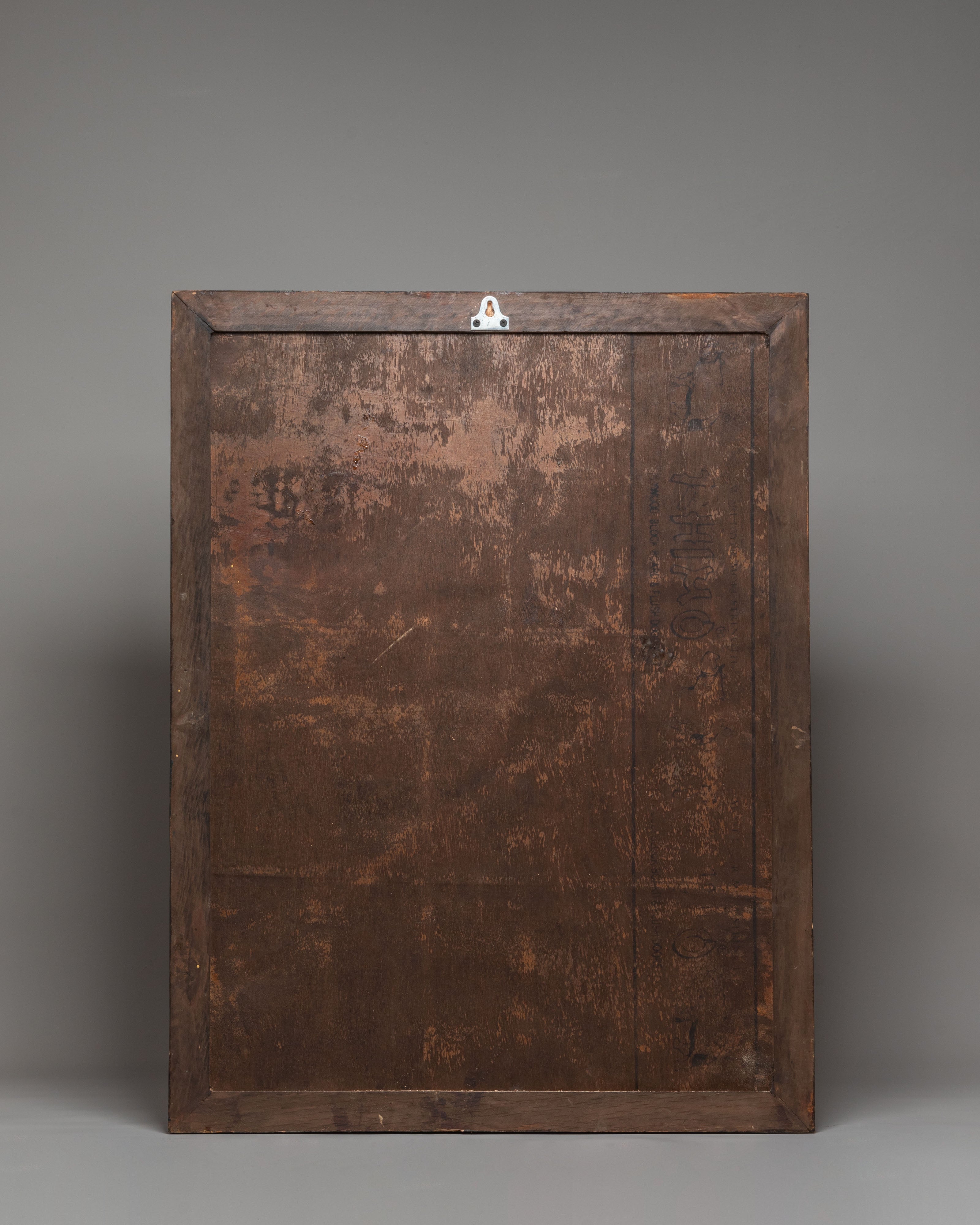 Handmade White Tara Thangka Wall Hanging | Tibetan Buddhist Goddess Art