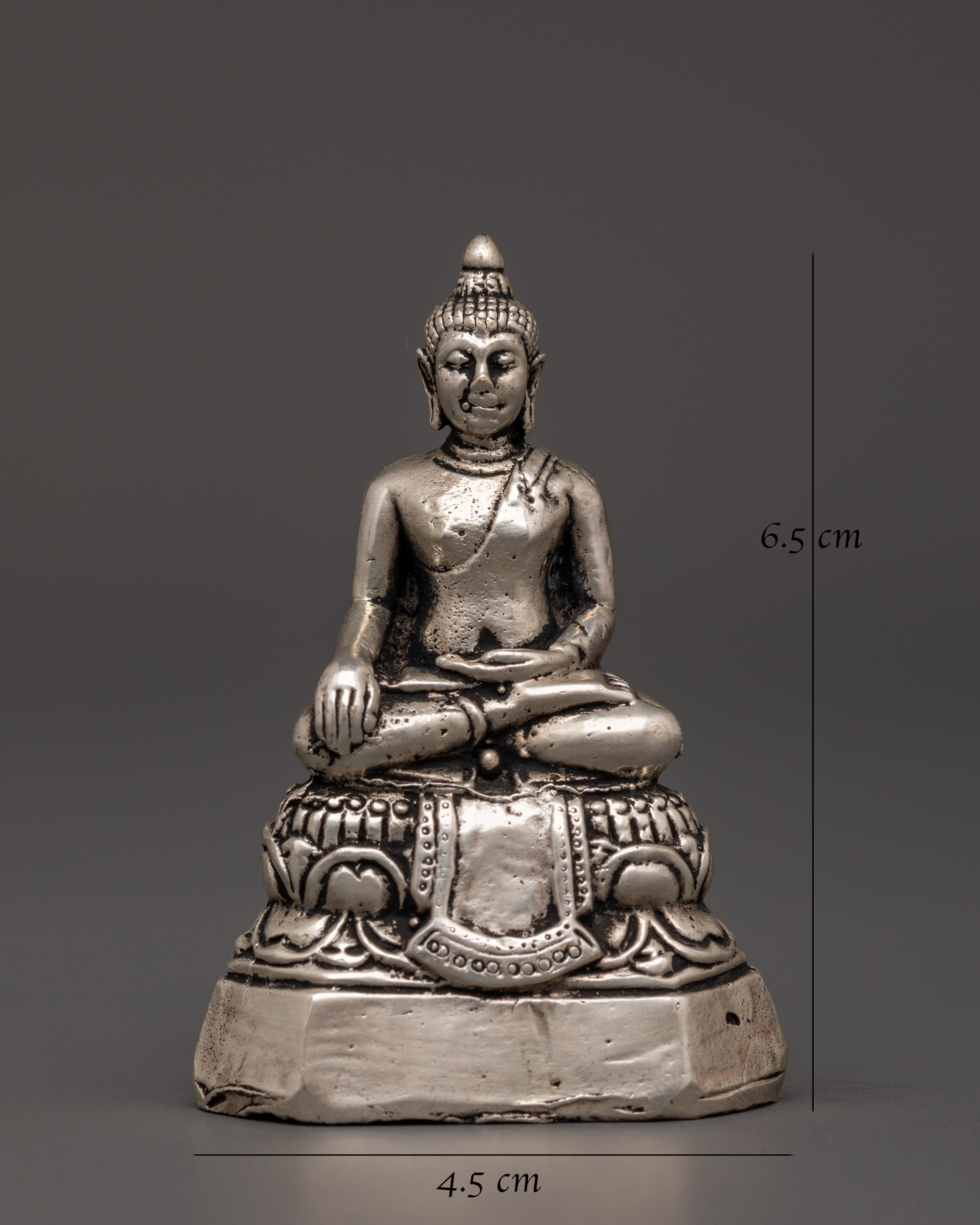 Shakyamuni Buddha for Meditation Altar | Small Buddhist Sculpture