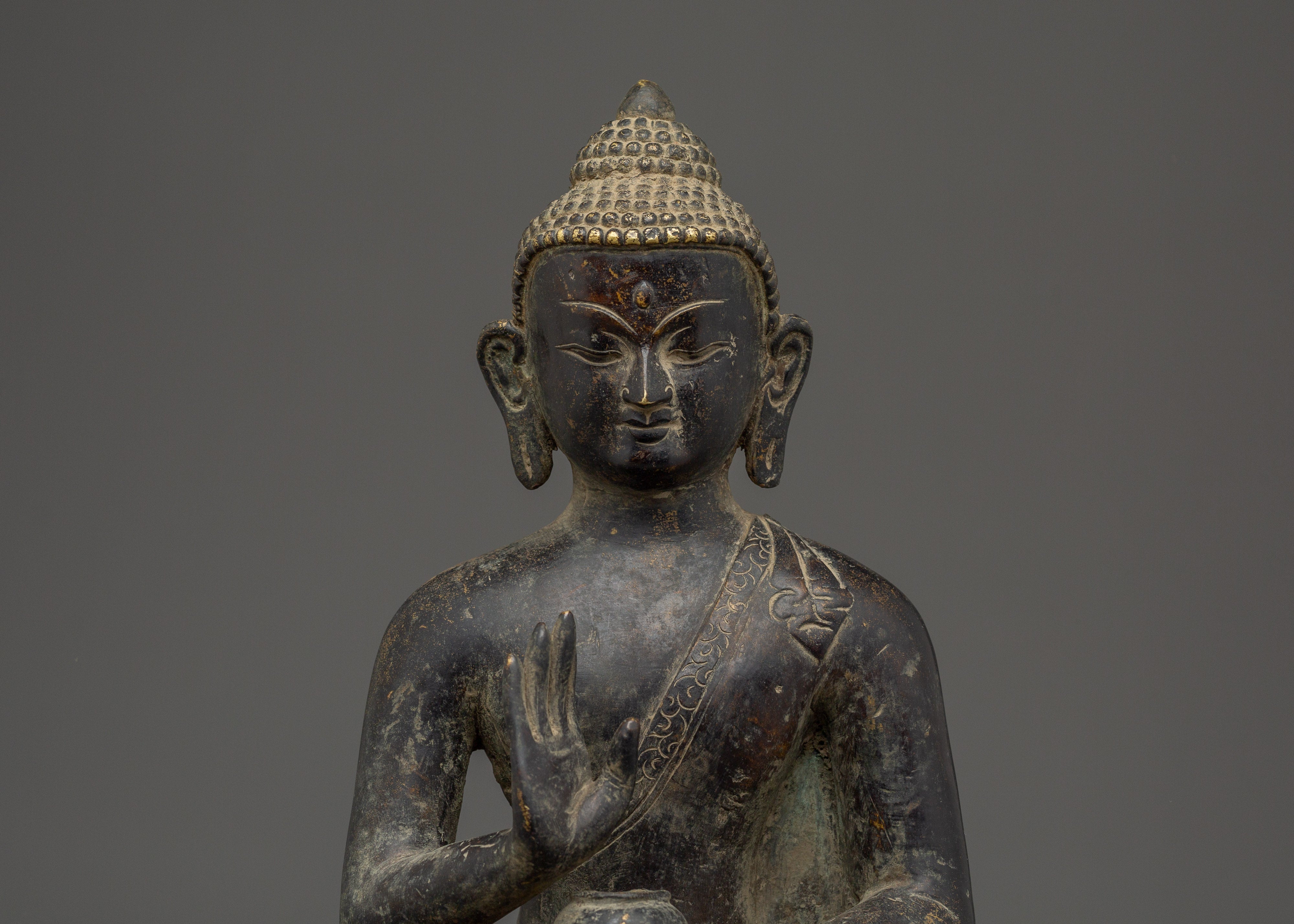 Amogasiddhi Buddha Statue | Fearlessness and Wisdom