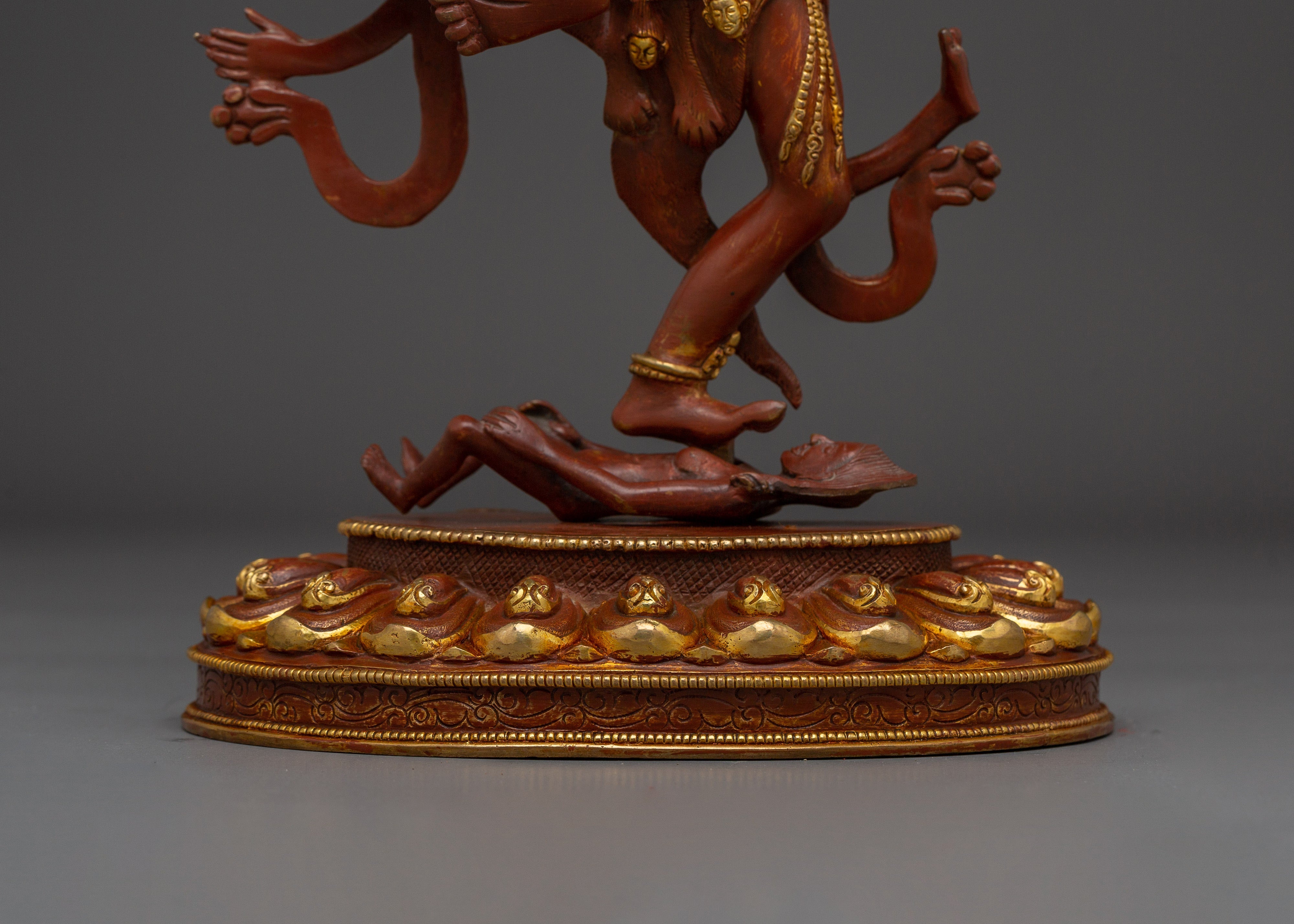 Red Dorje Phagmo Statue | Tibetan Buddhist Dakini Artwork