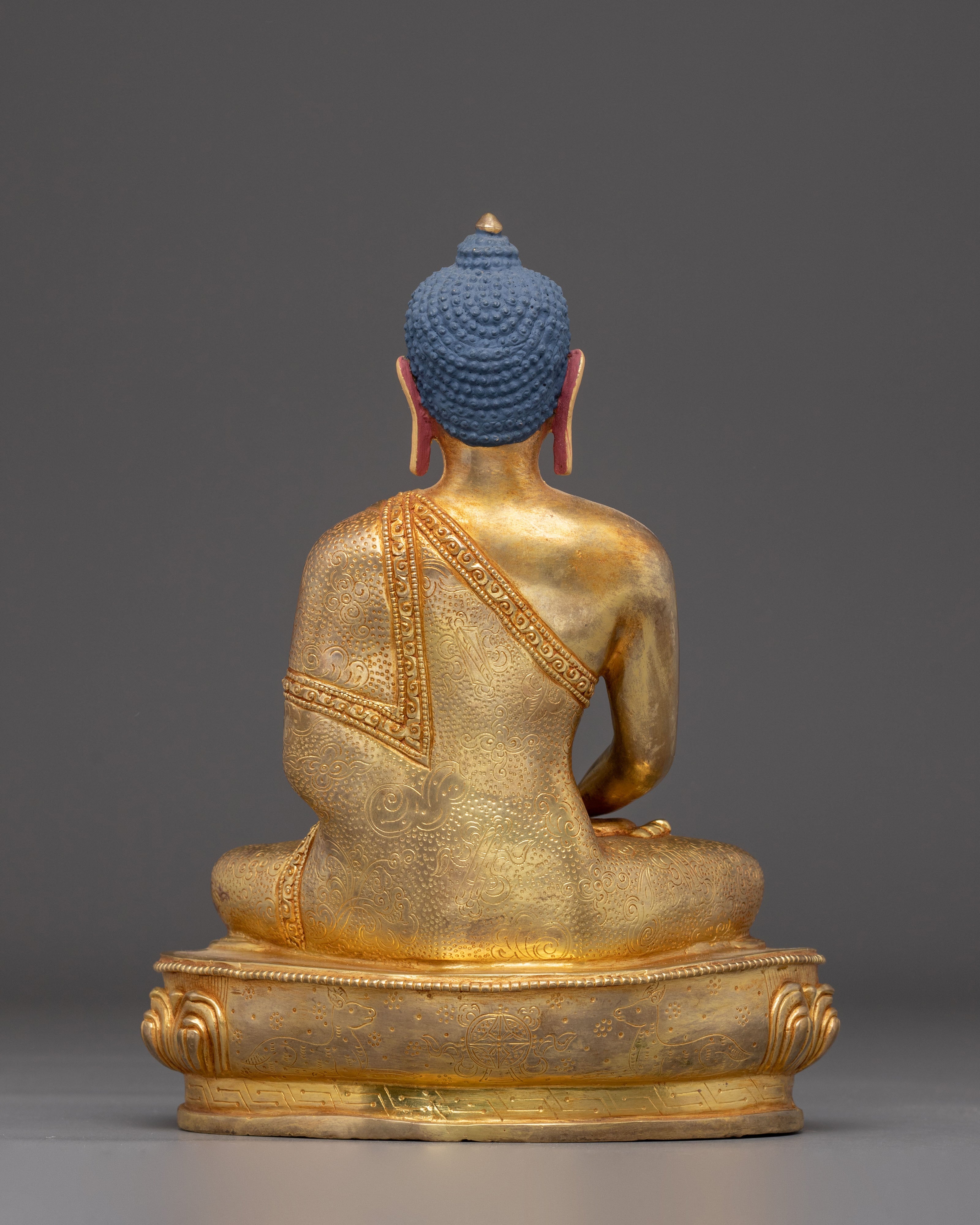 Serene Amitabha Buddha Sculpture | Emblem of Infinite Light