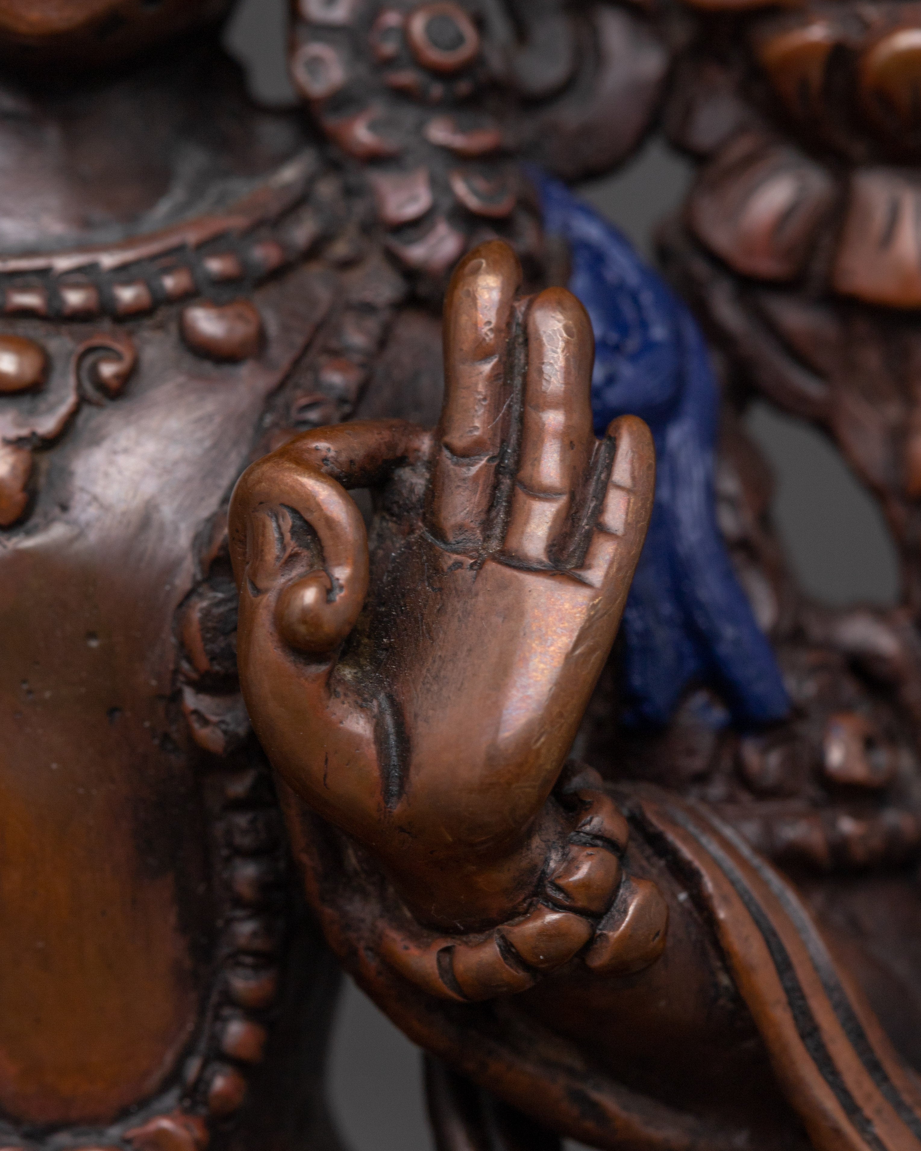 Statue of Manjushri: Symbol of Wisdom and Enlightenment