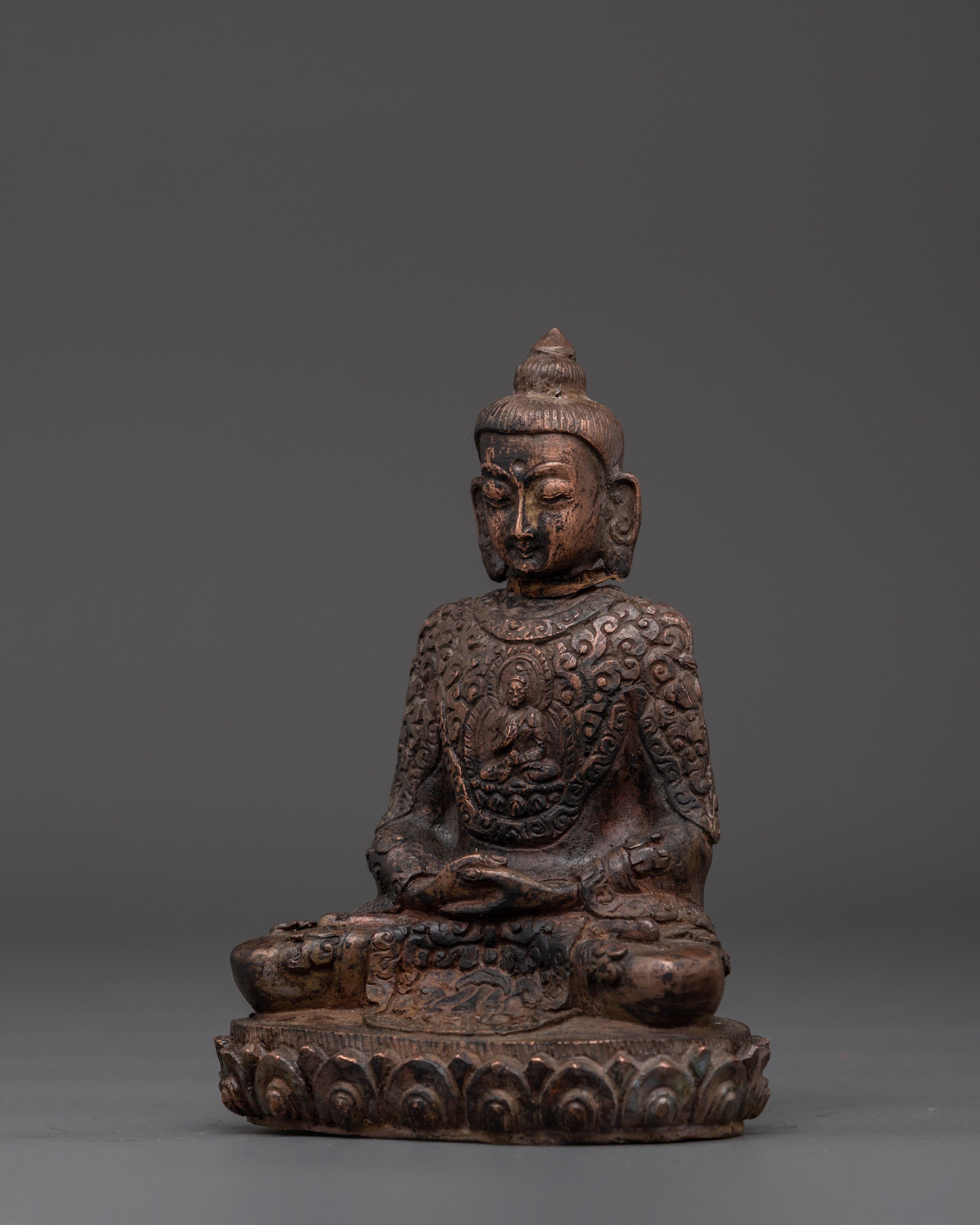 Amitabha Infinite Light Buddha Statue | Meditation Figure for Spiritual Decor