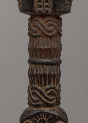Sacred wooden Phurba dagger | Tantric Protection Tool