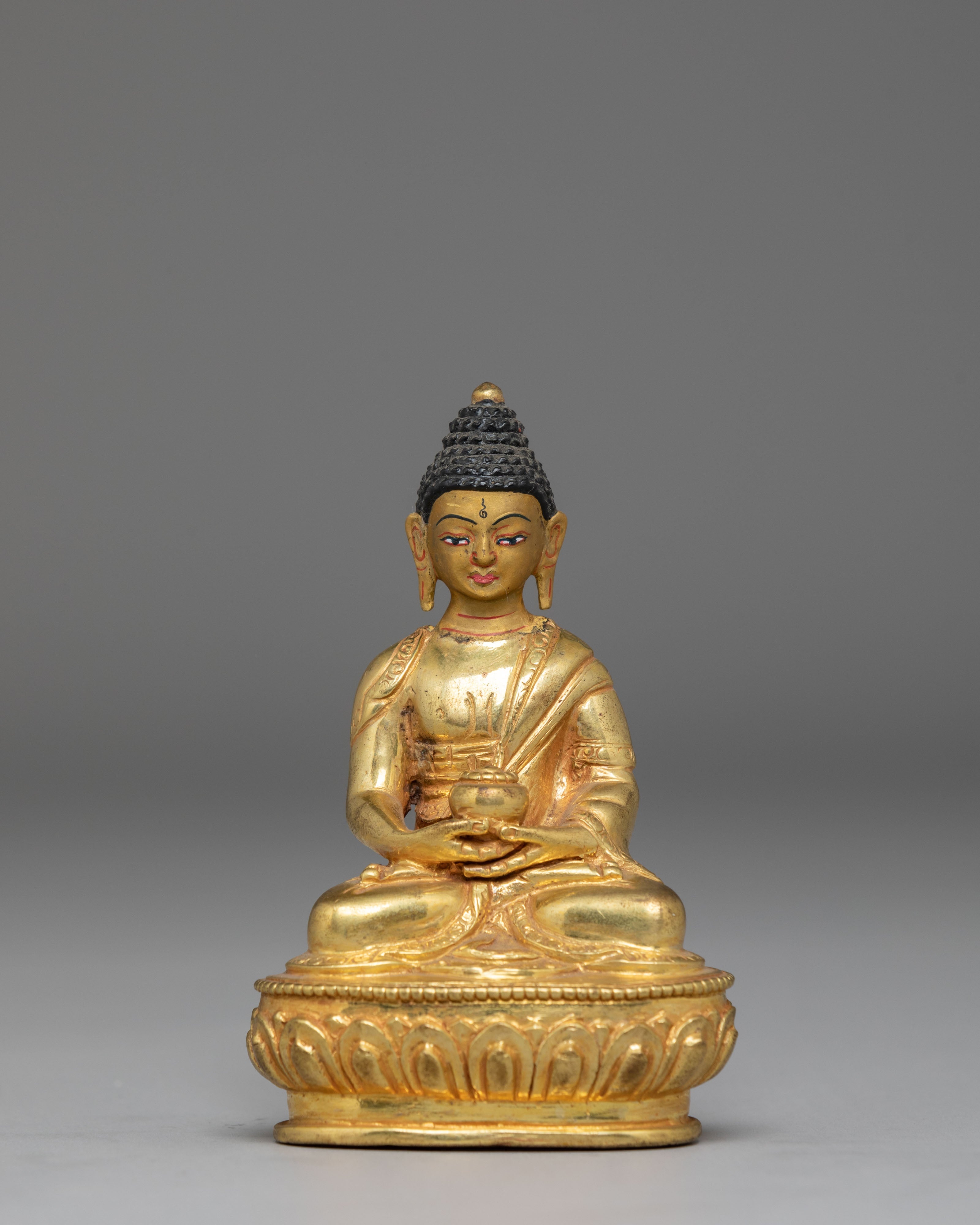Copper Statue of Amitabha Buddha | Symbol of Infinite Light