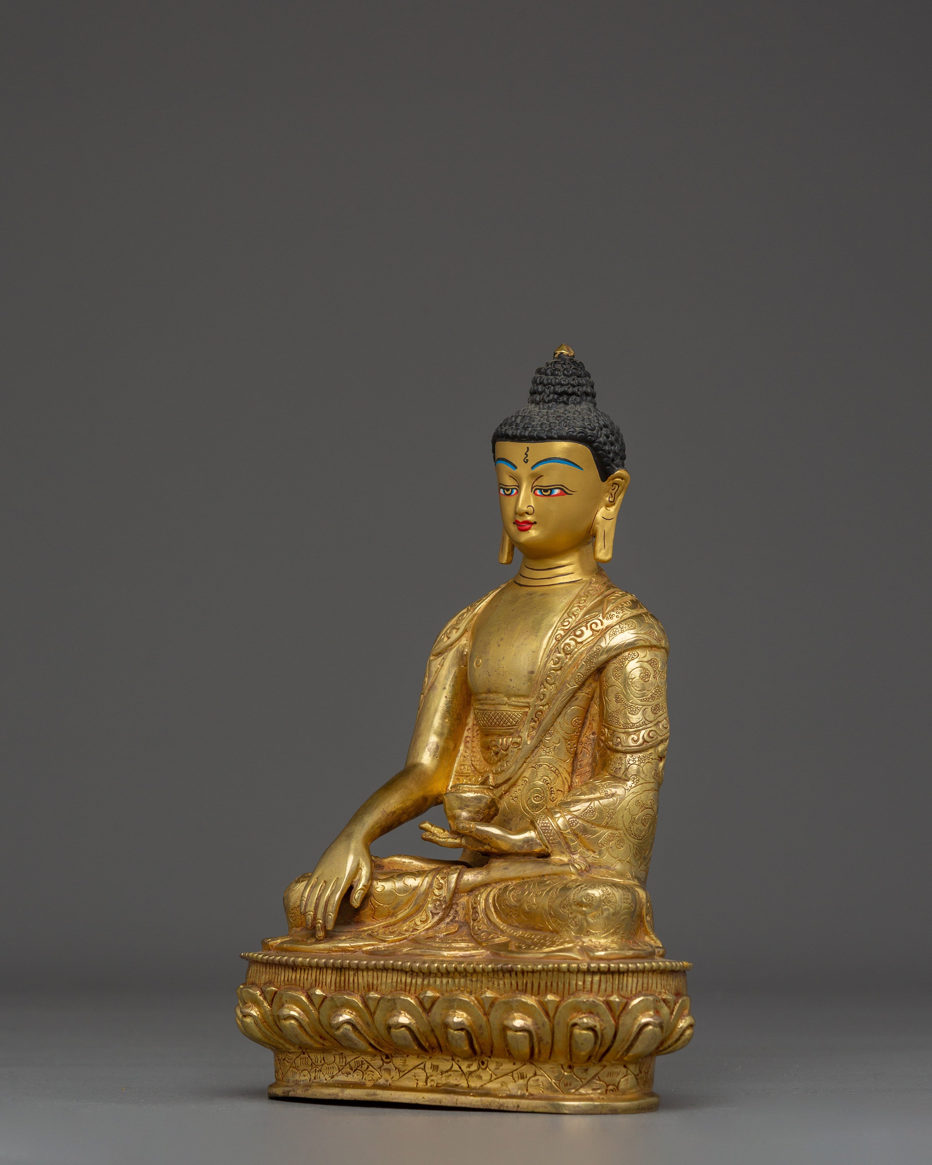 Shakyamuni Buddha Spiritual Figure Statue | Meditation and Blessing Decor