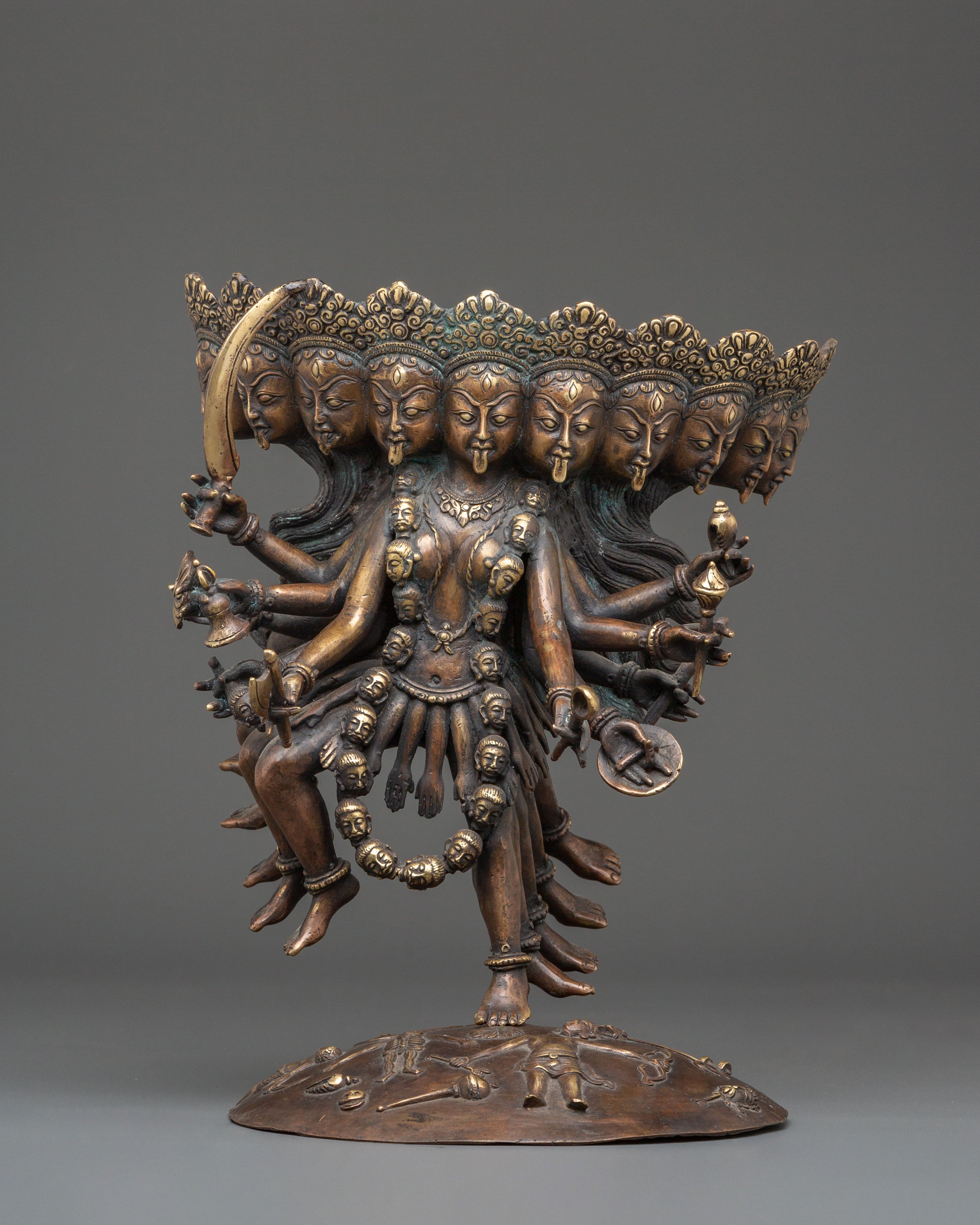 Mahakali Hindu Goddess Statue | Idol for Spiritual Power and Protection