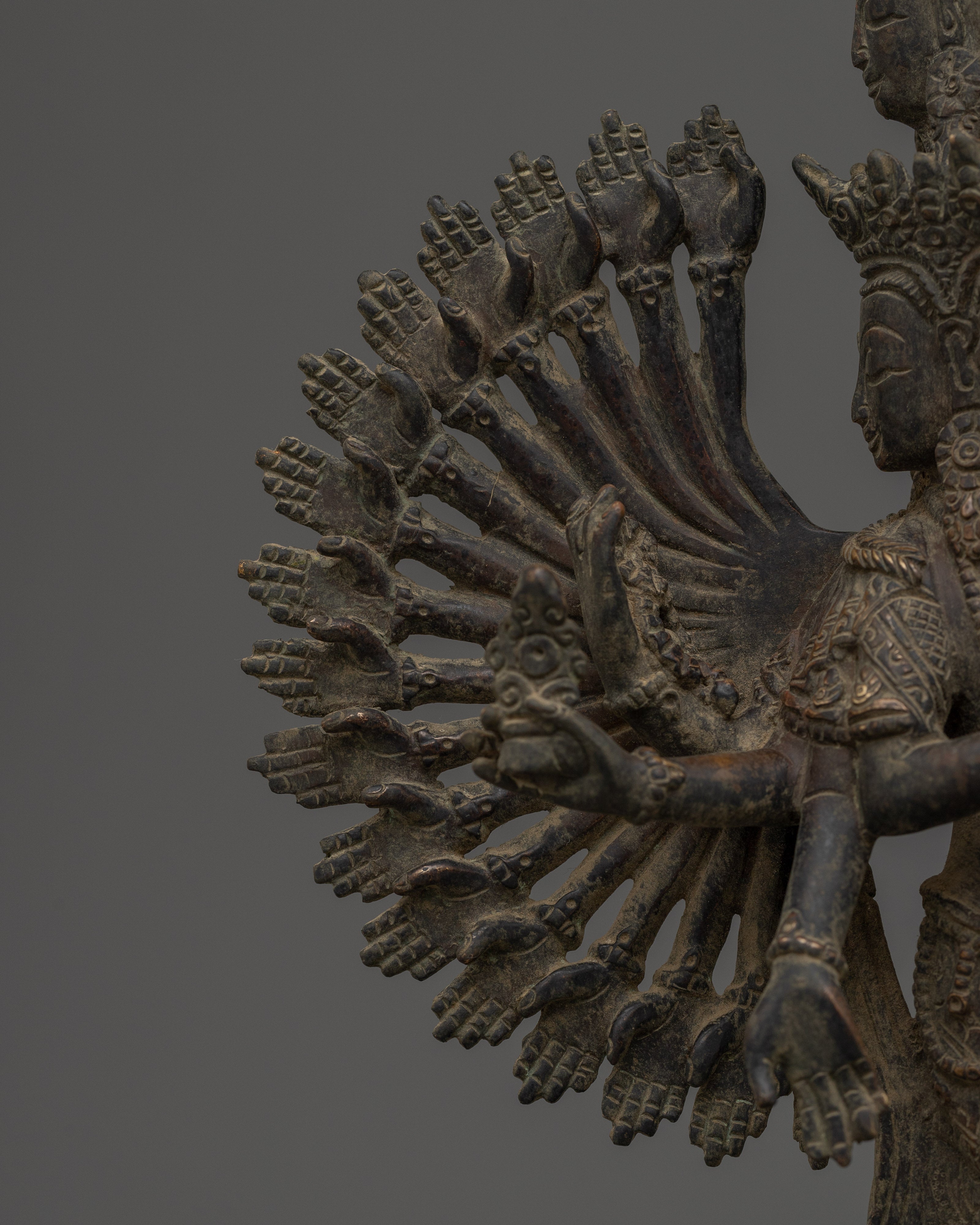 Sacred Compassionate 1000 Armed Chenrezig Statue | Symbol of Healing, and Protection