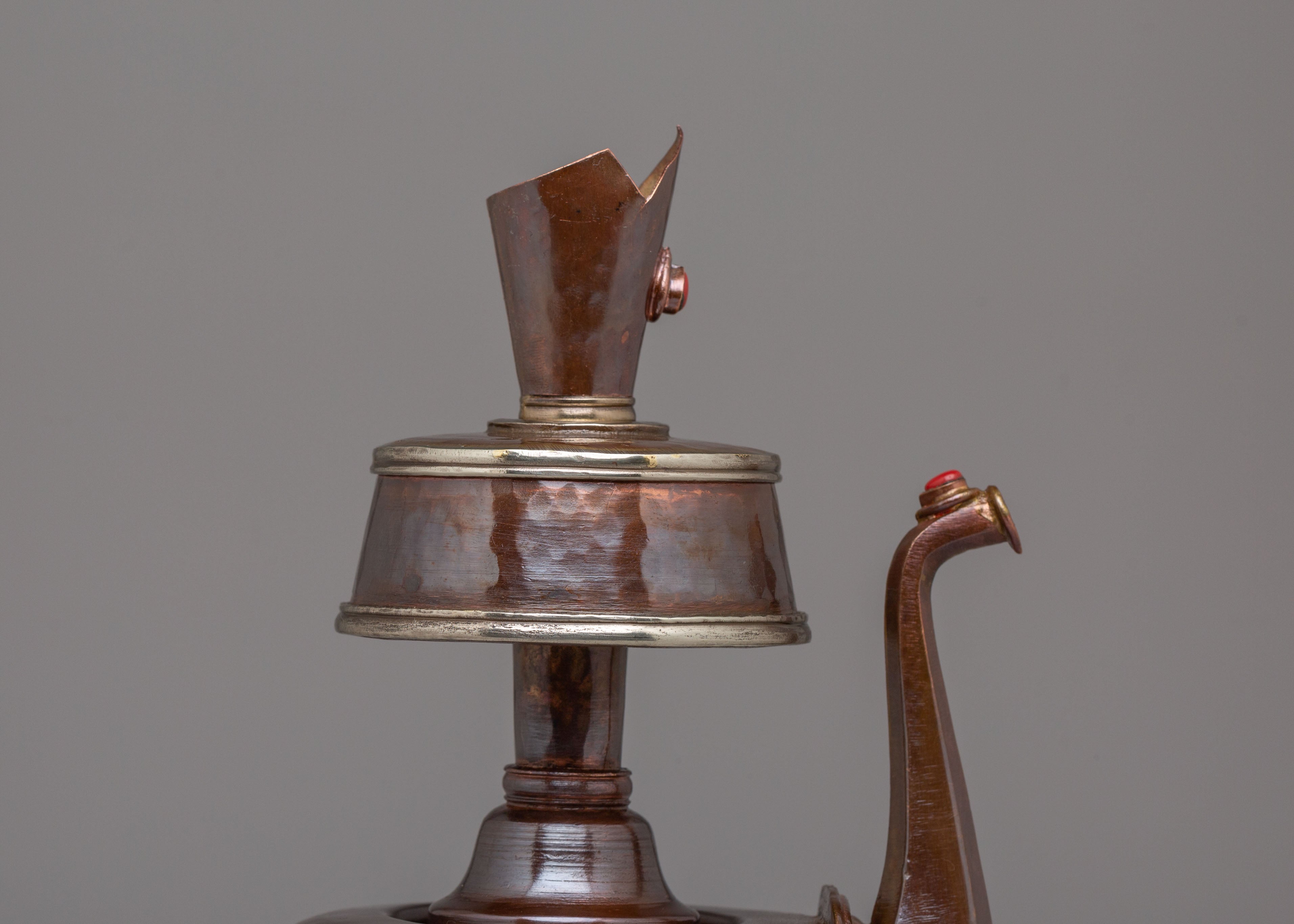 Tibetan Bhumba For Ritual | Handcrafted Sacred Offering Vessel