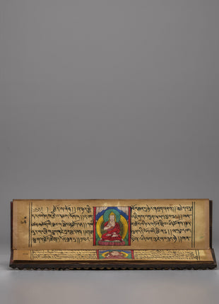Handcrafted Tibetan Book Cover with Dragon Motif | Perfect for Spiritual Decor