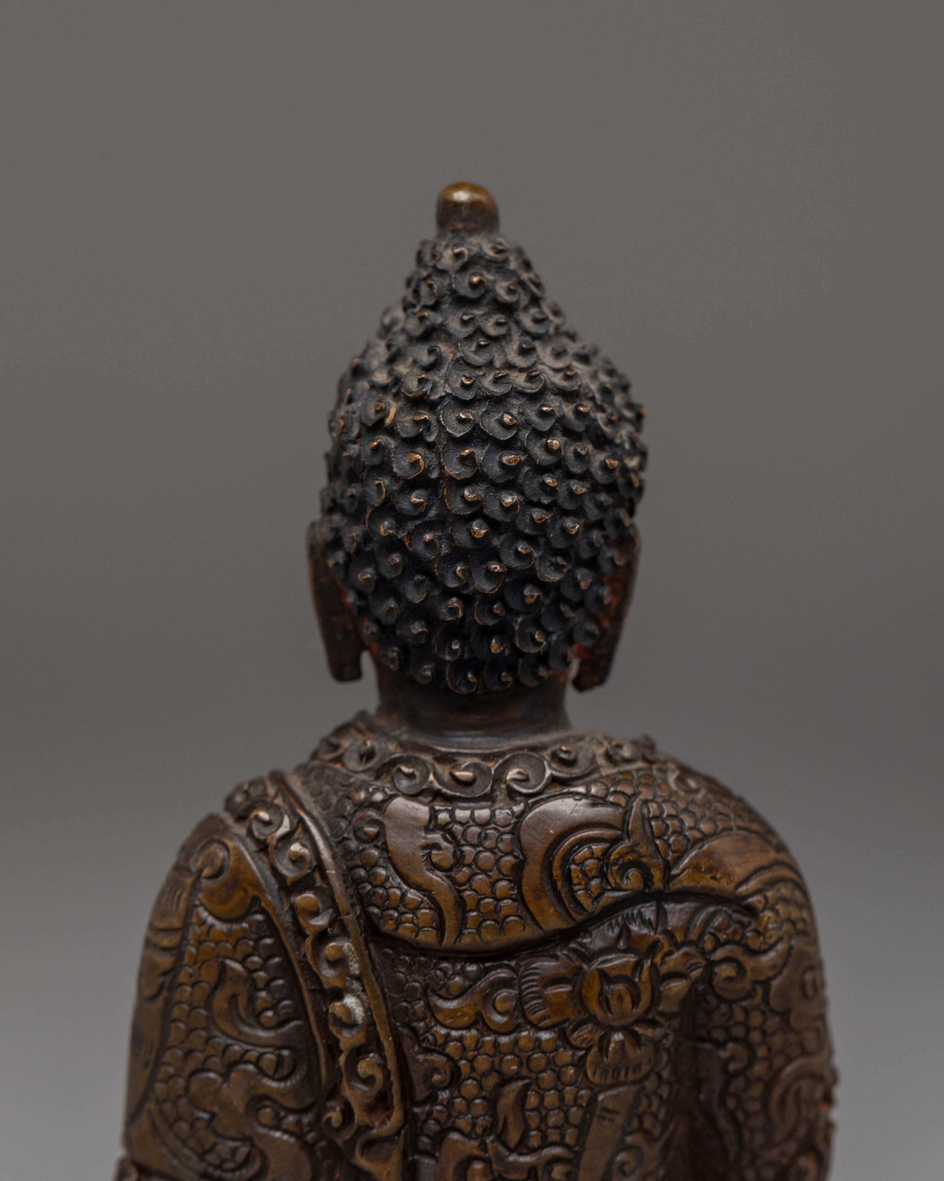 Handmade Buddha Shakyamuni Statue for Decor | Buddhist Sacred Art