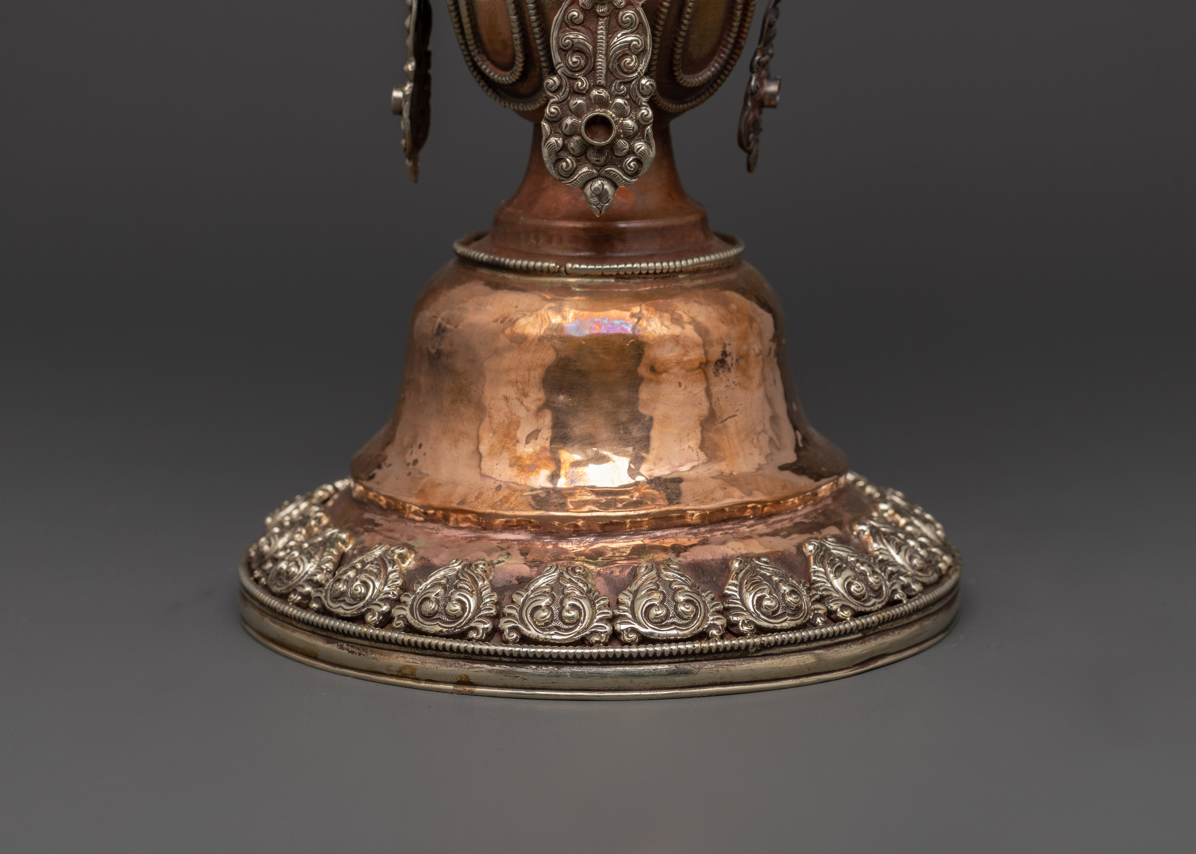Traditional Tibetan Incense Burner | Handcrafted Copper Tool for Ritual and Altar Use