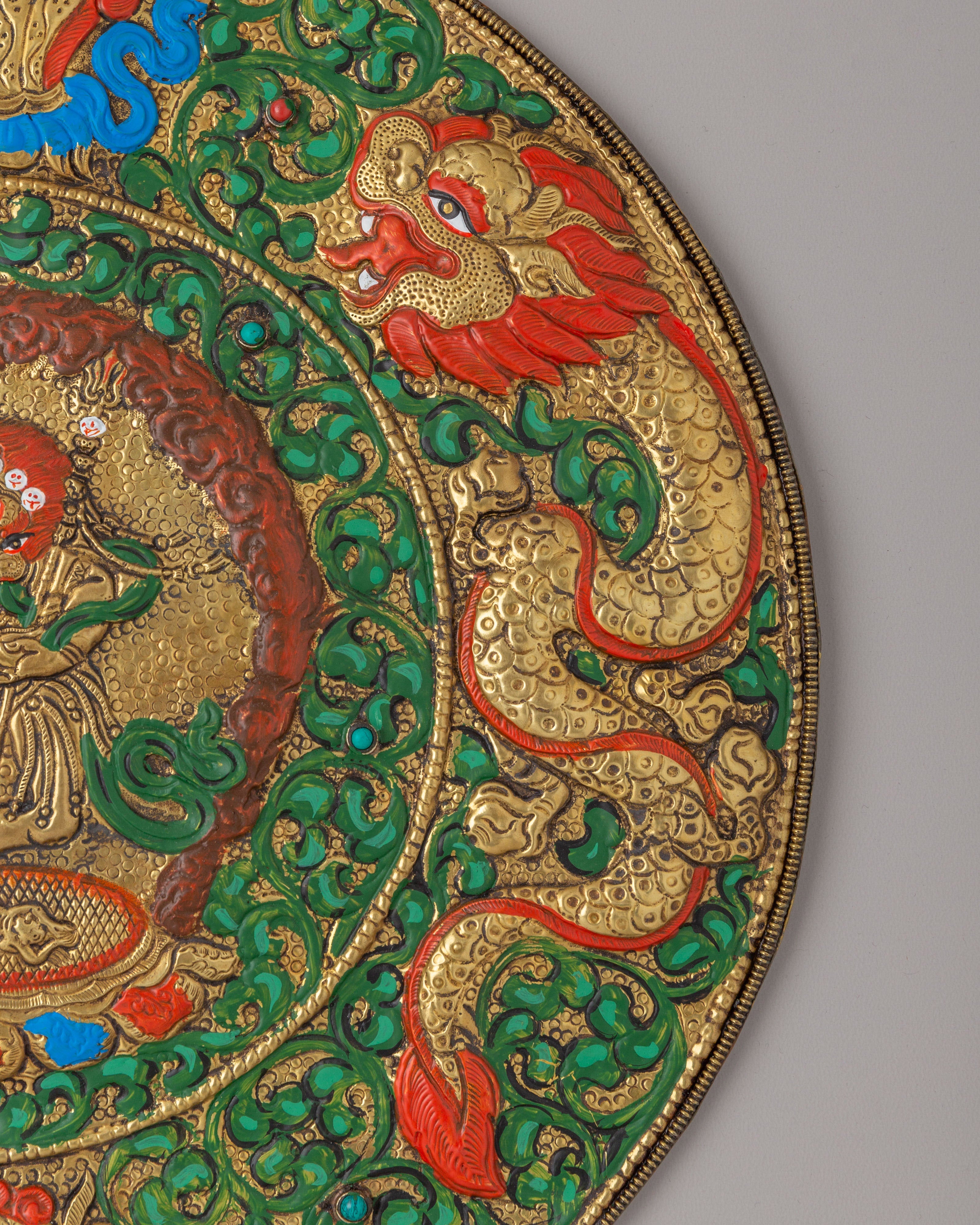Sacred Dorje Phagmo Wall Hanging | Himalayan Artwork