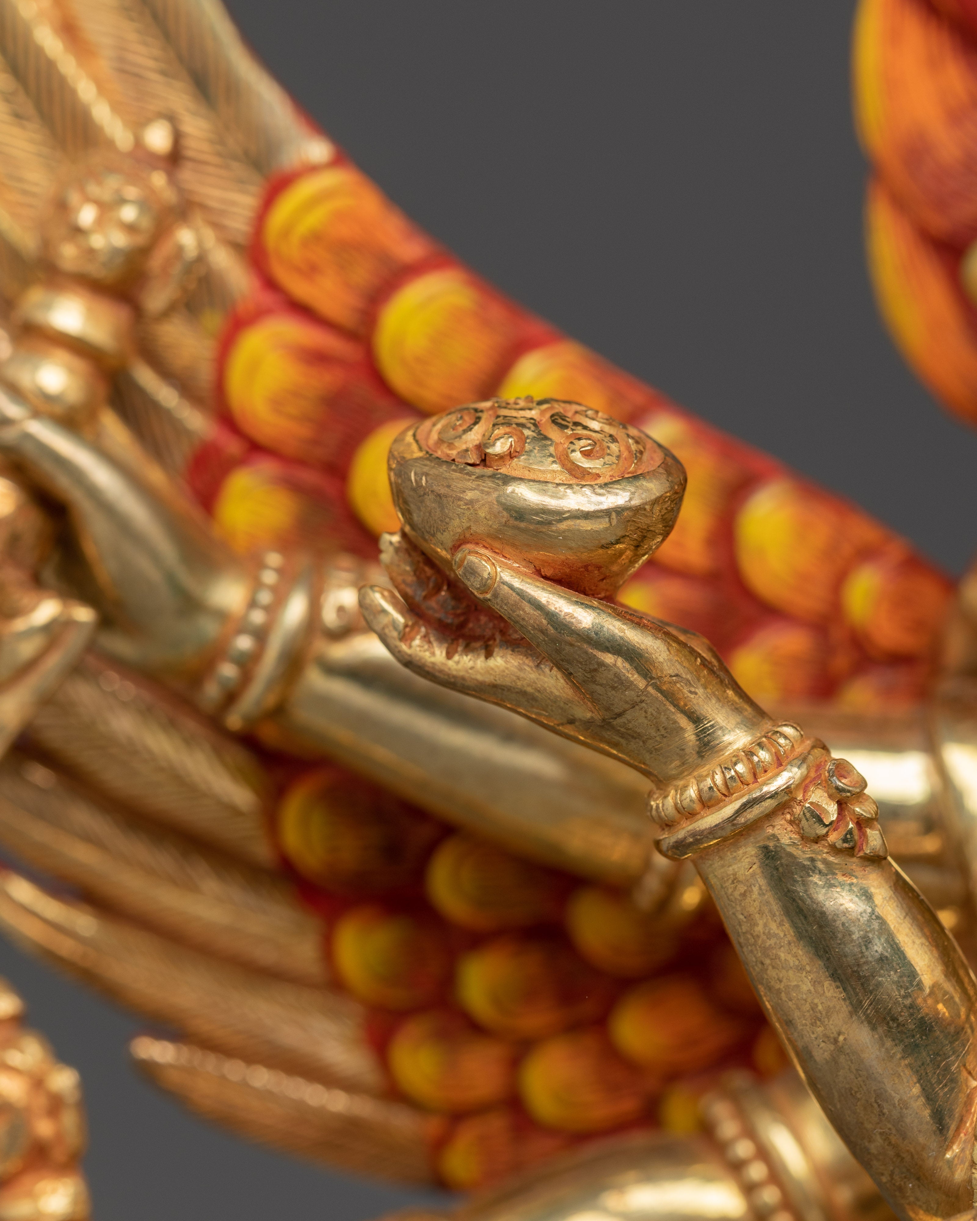 Drukse Chempa Statue | Traditional Wrathful deity