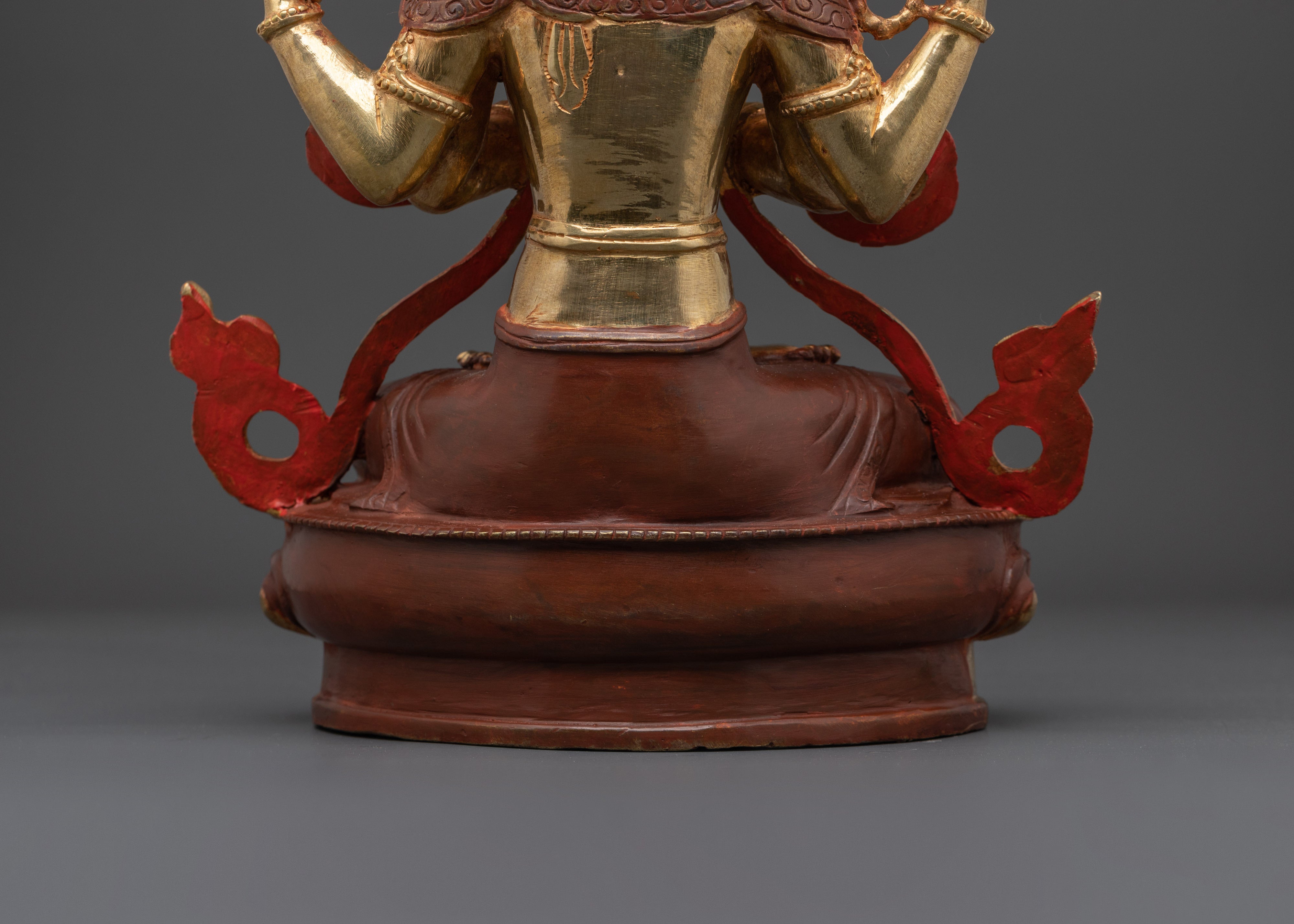 Tibetan Deity Chenrezig Statue | Spiritual Guardian