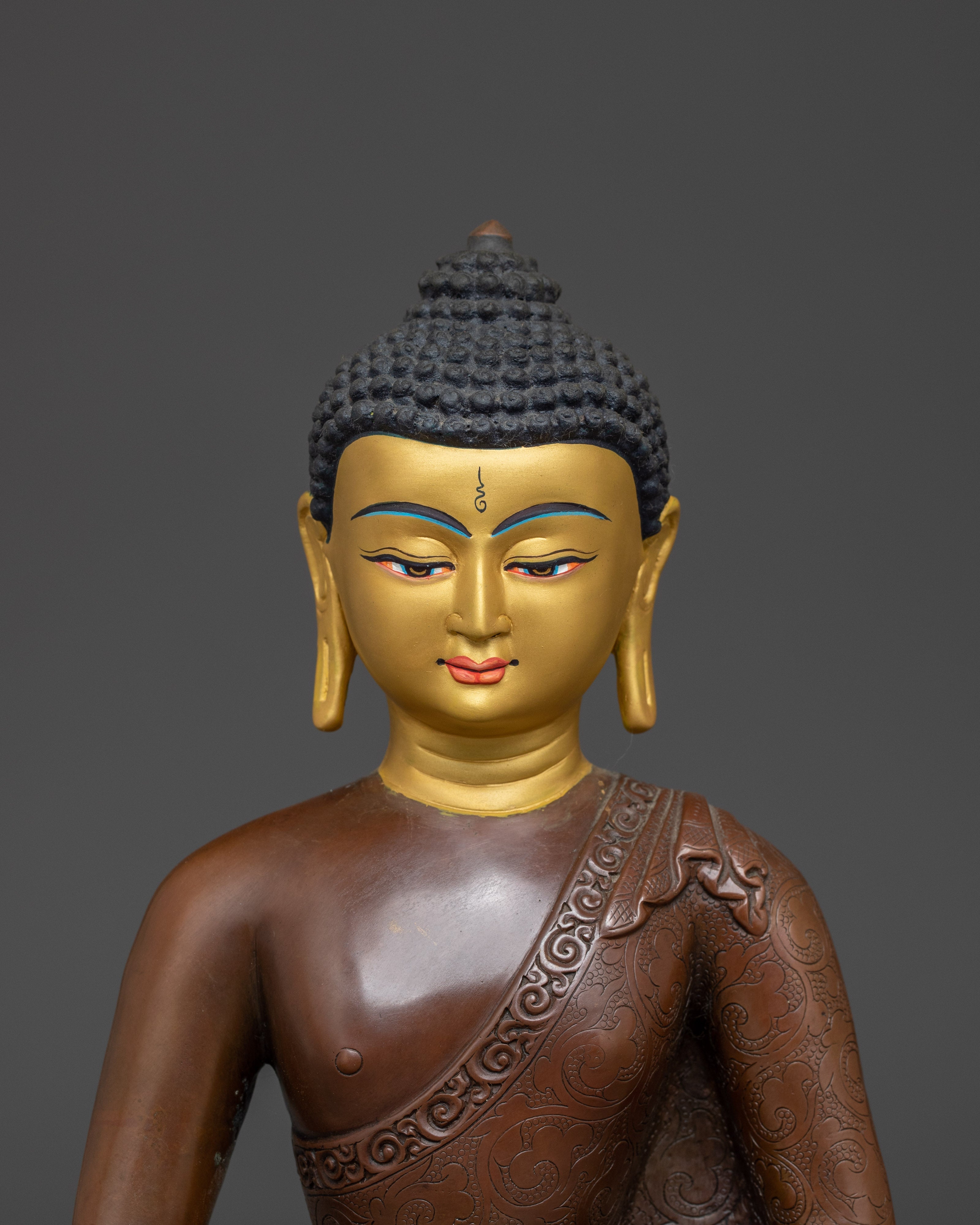Himalayan Oxidized Amitabha Buddha Statue | Buddhist Spiritual Decor