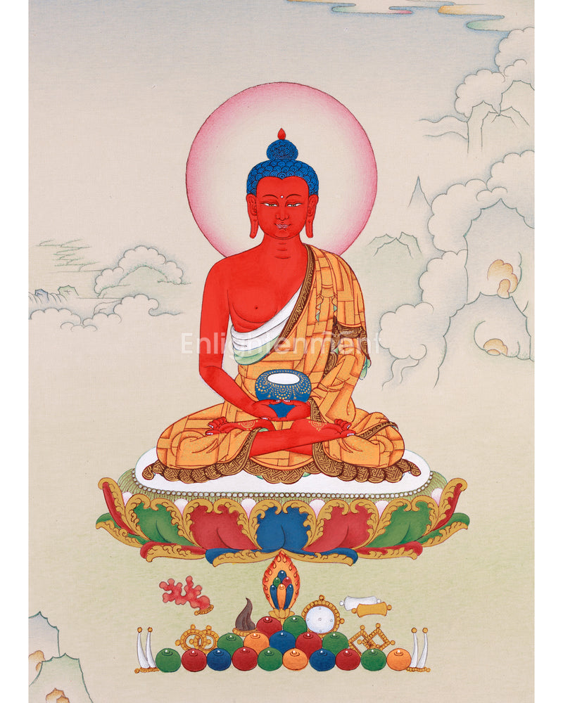 Amitabha Buddha: Pureland Thangka