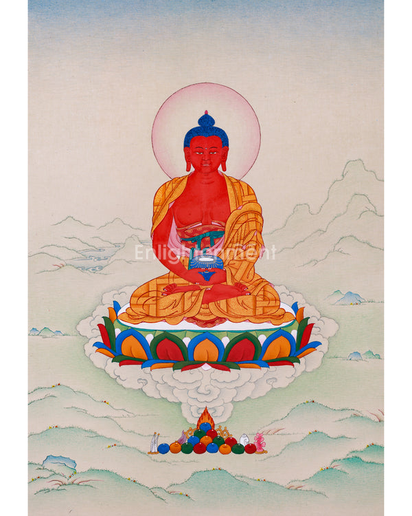 Pureland Buddha Amitabha Thangka