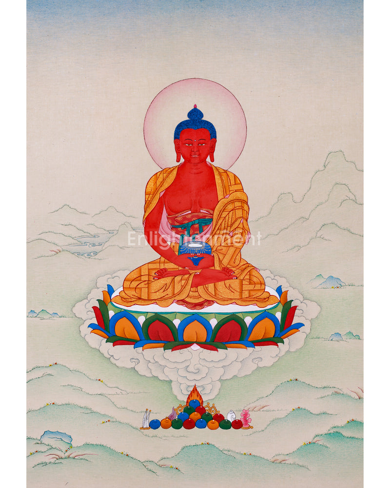 Pureland Buddha Amitabha Thangka