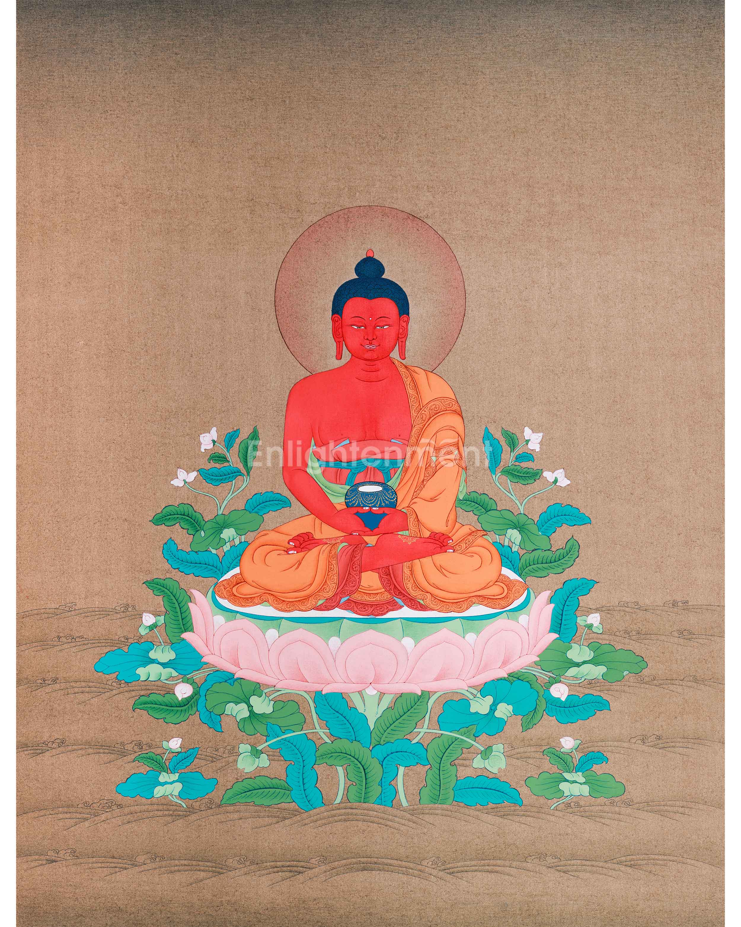 Red Amitabha Buddha 