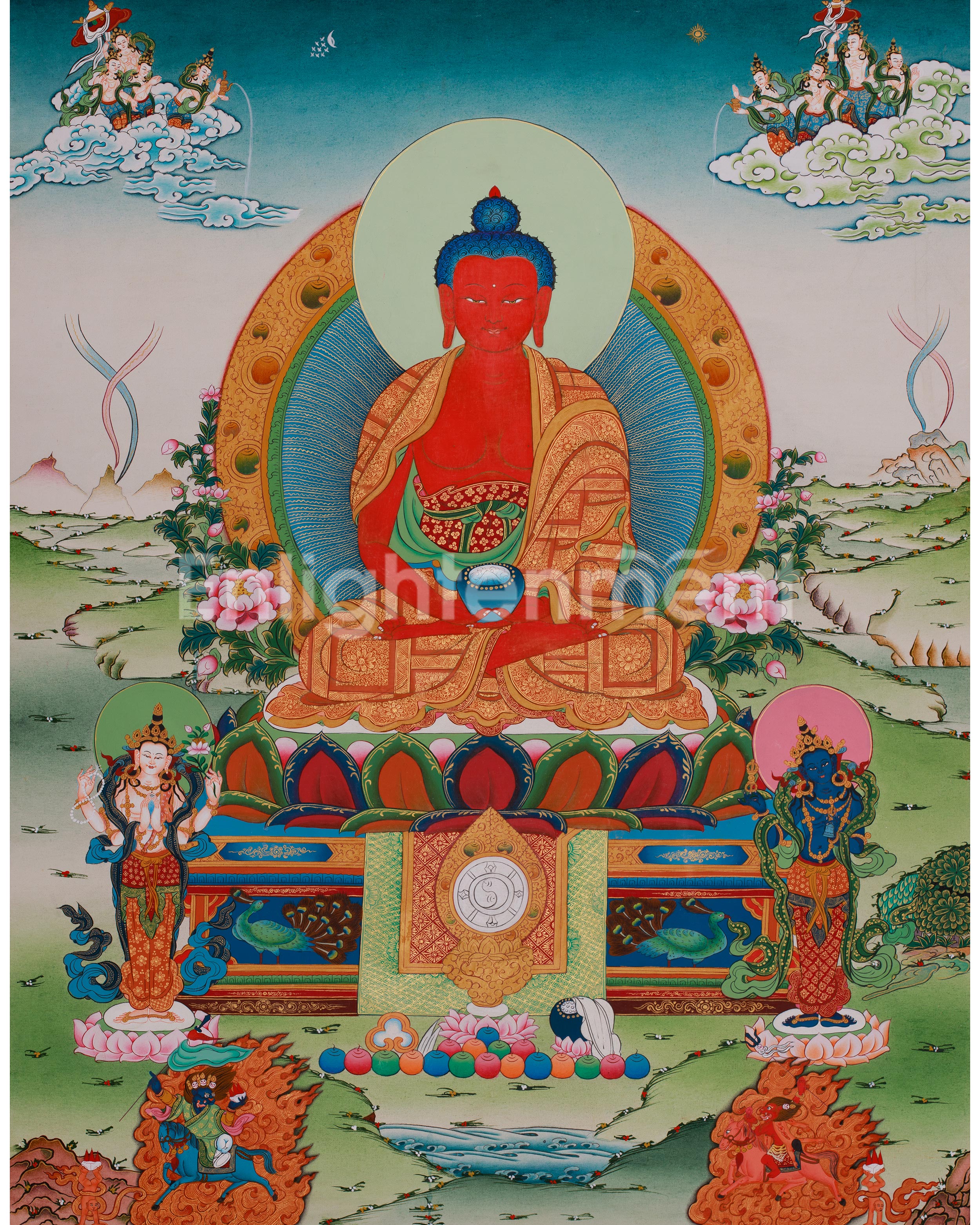 Amitabha Buddha Sacred Art