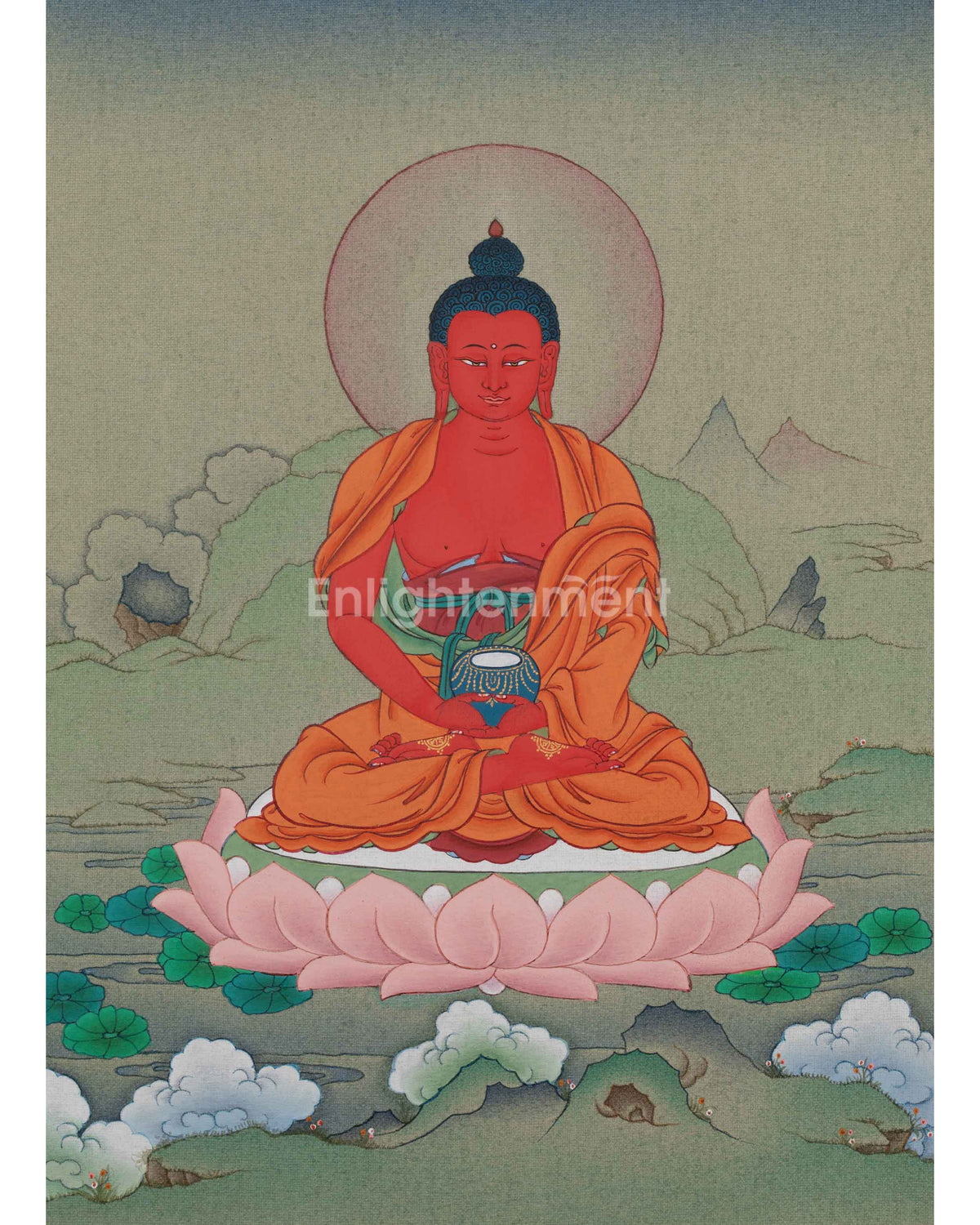 Amitabha Buddha Sacred Artwork