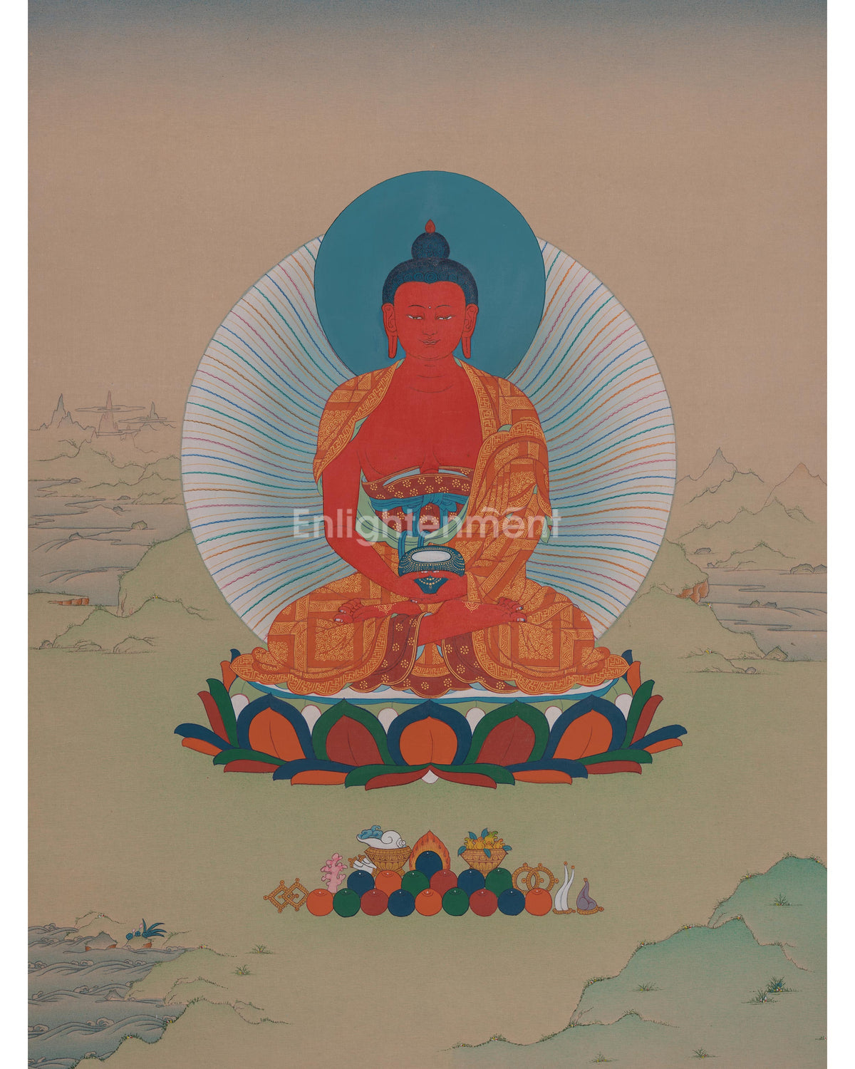 Amitabha Buddha Spiritual Art