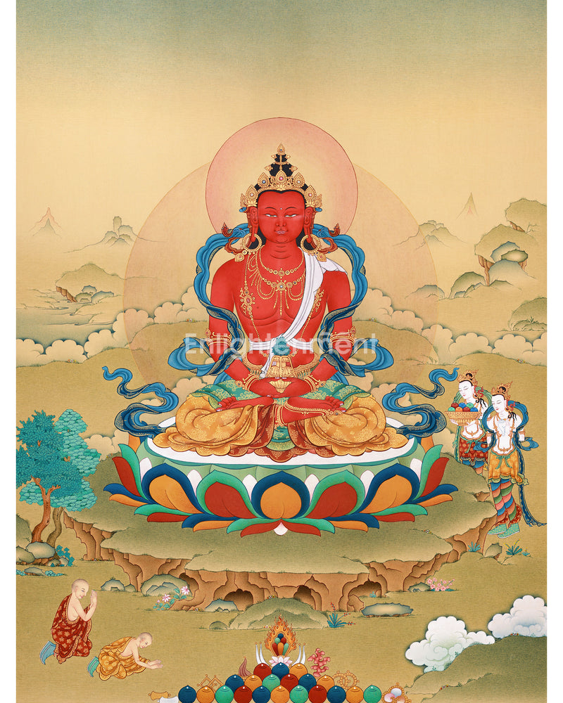 Amitayus Buddha: Radiant Blessings of Infinite Life