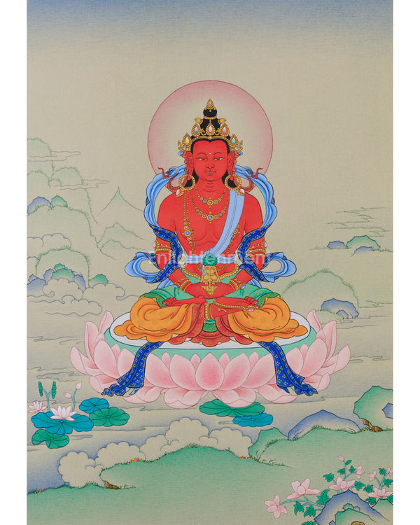 Amitayus Buddha Painting