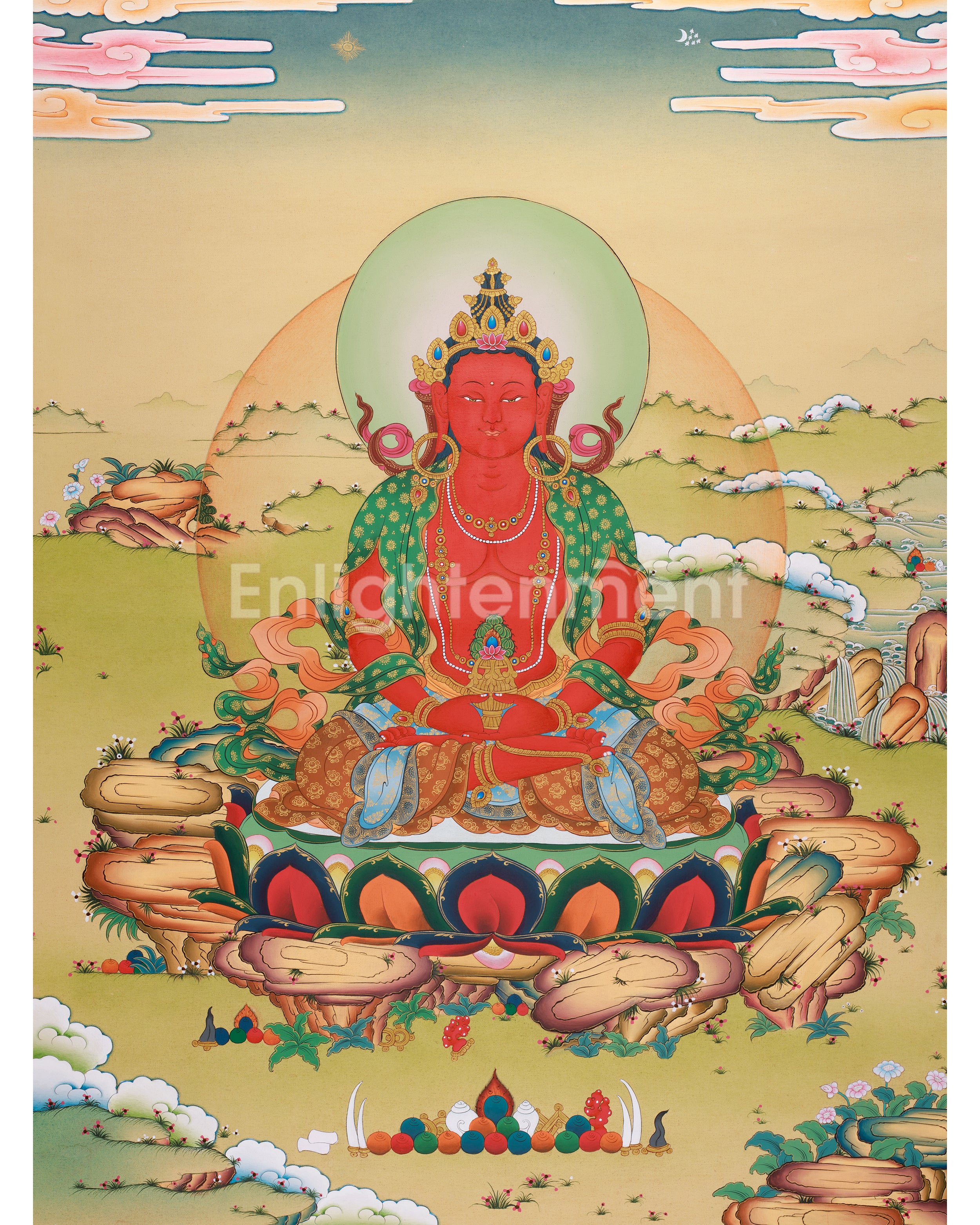 Amitayus Buddha Sacred Art