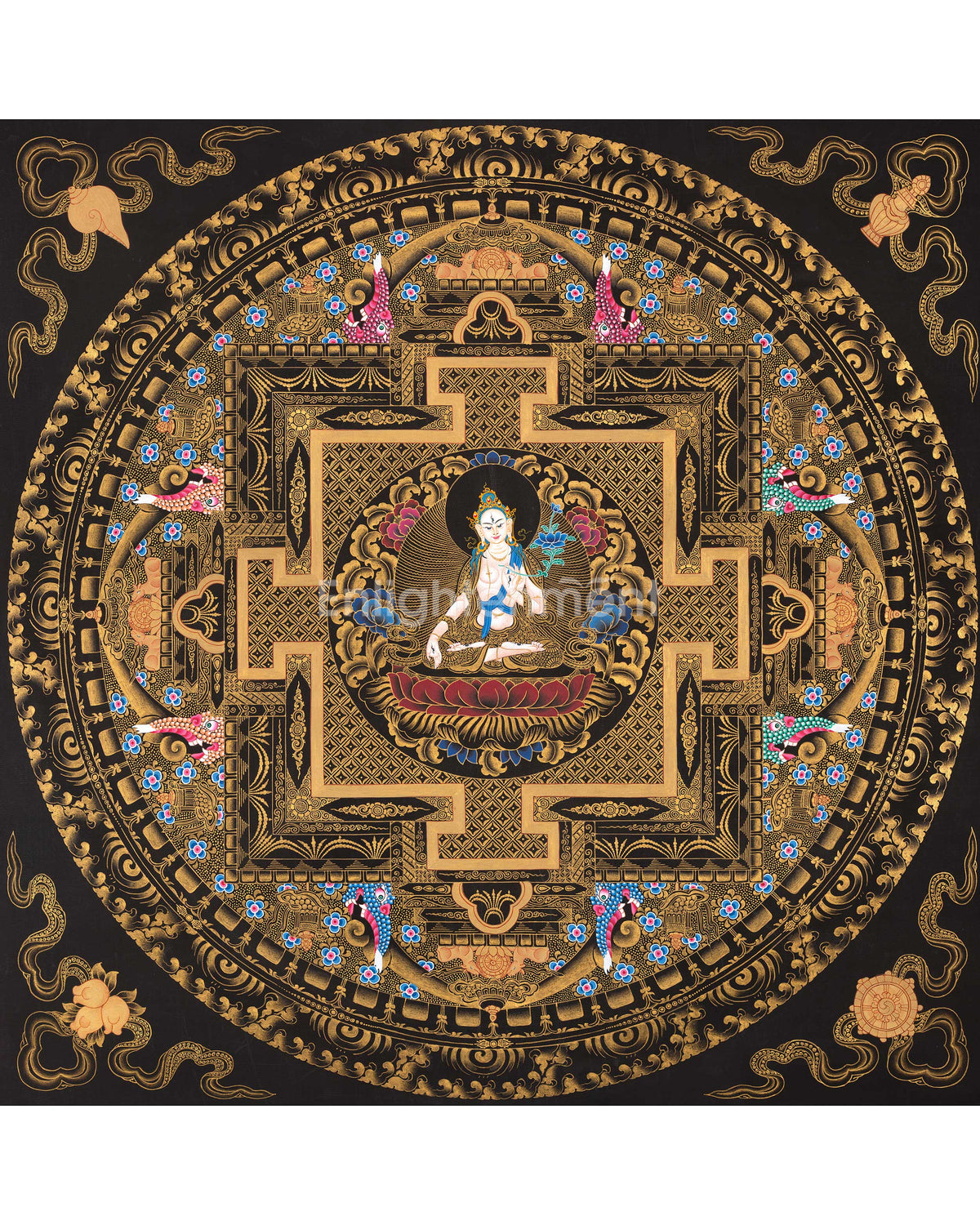 Arya Tara Mandala Thangka Painting