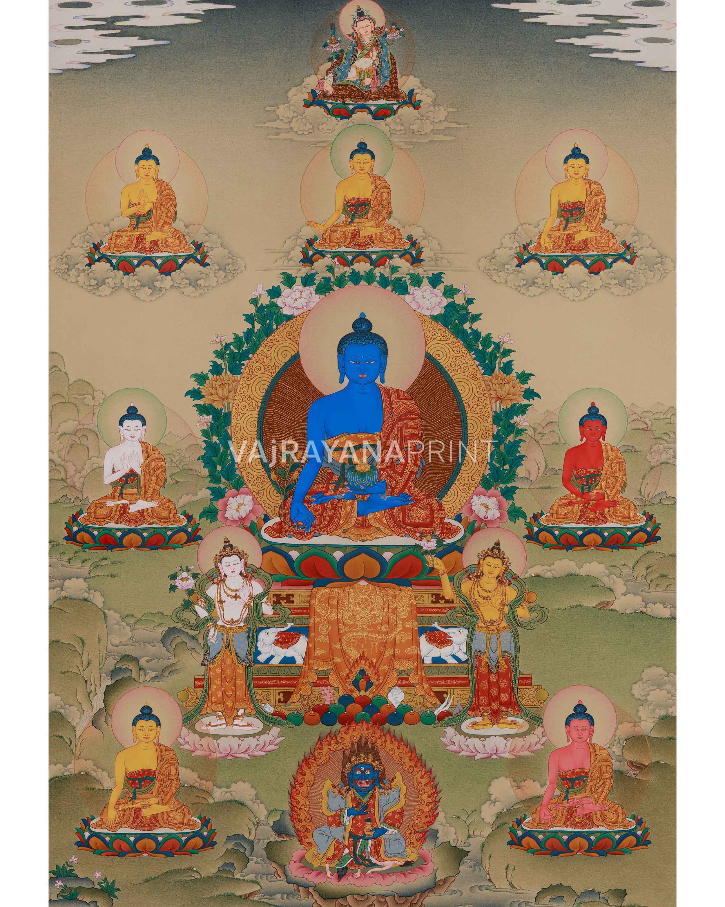 Asta Medicine Buddha Print